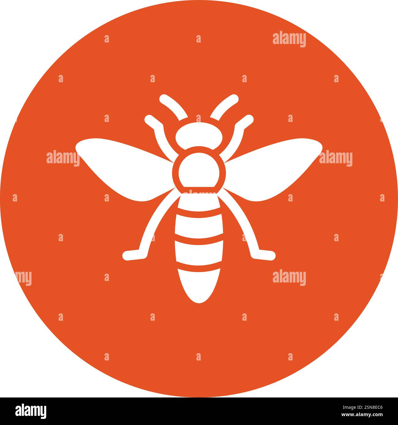 Insect Vector Icon Design Illustration Stock Vector