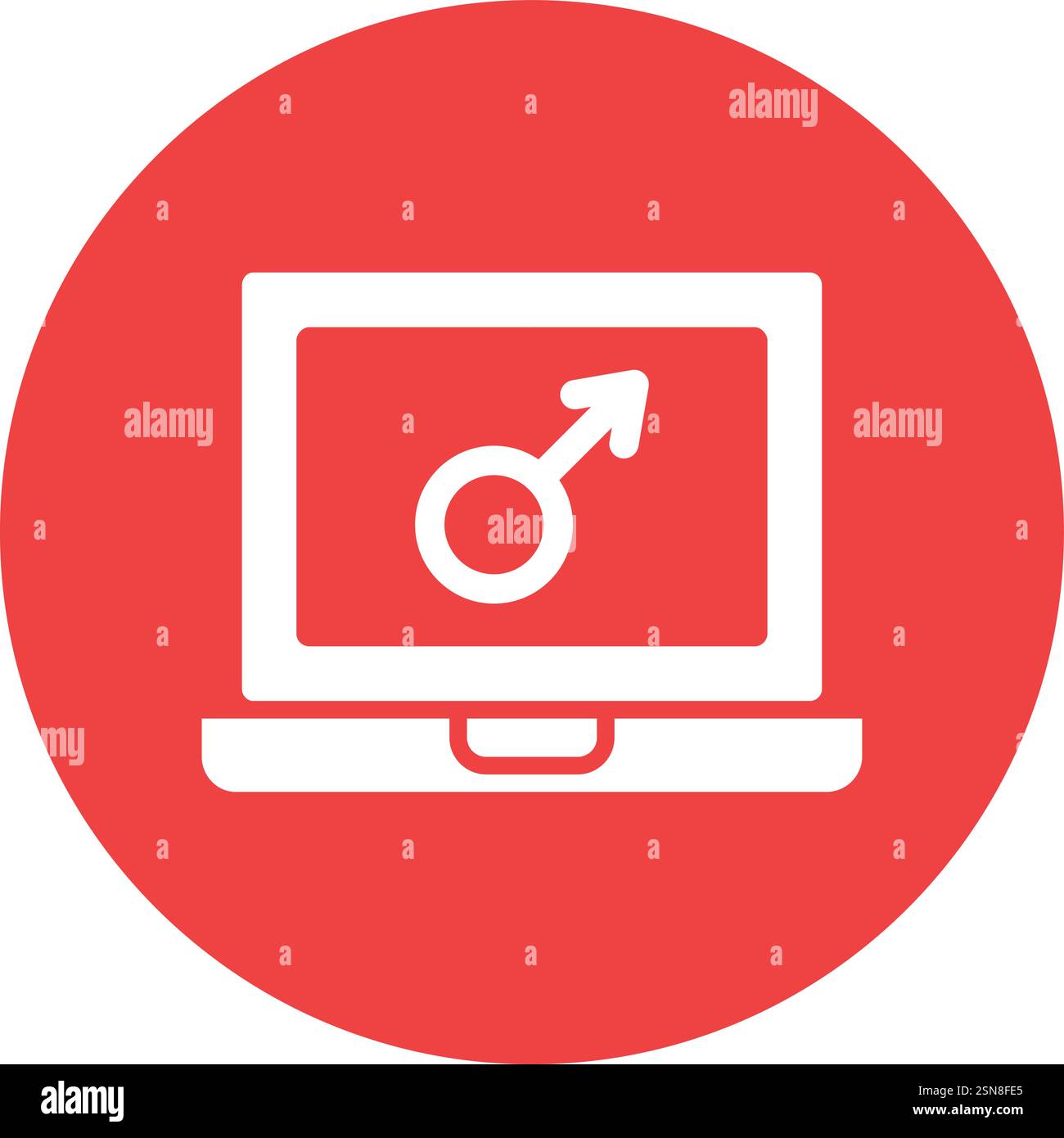 Male Vector Icon Design Illustration Stock Vector