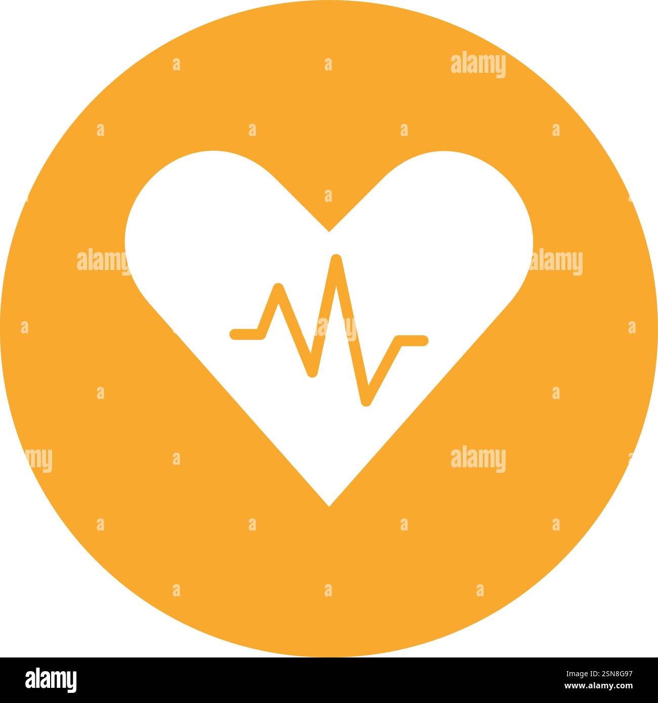 Heart rate Vector Icon Design Illustration Stock Vector