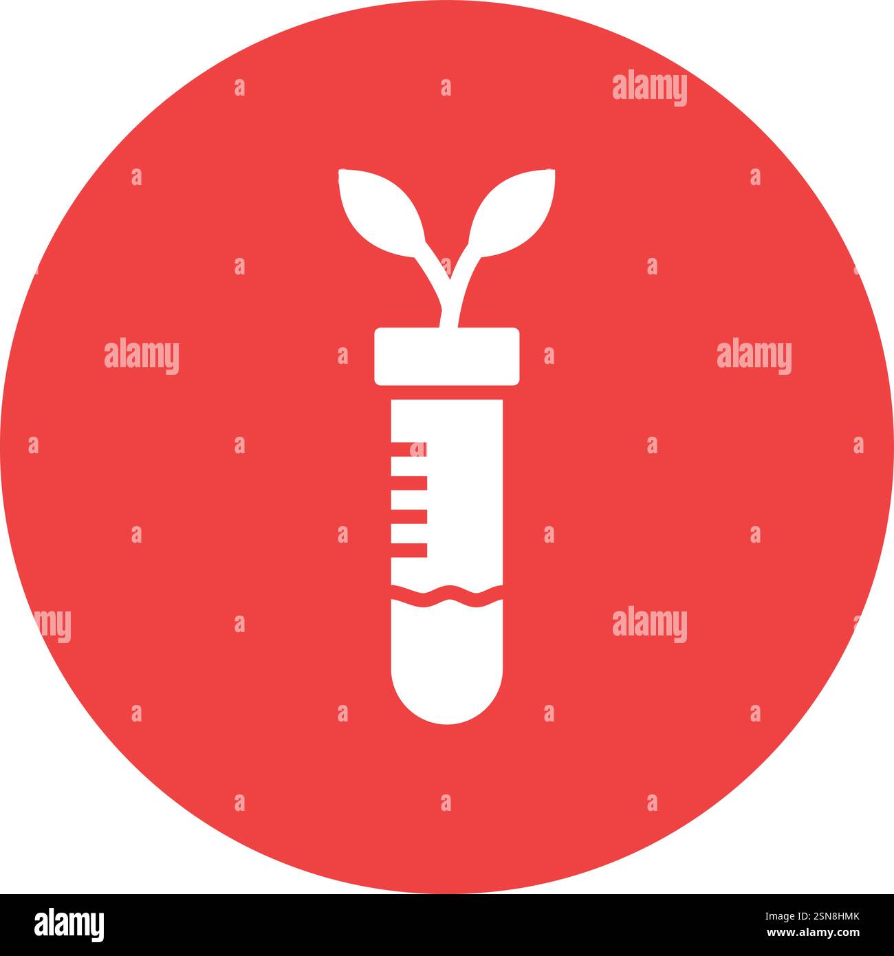 Botany Vector Icon Design Illustration Stock Vector
