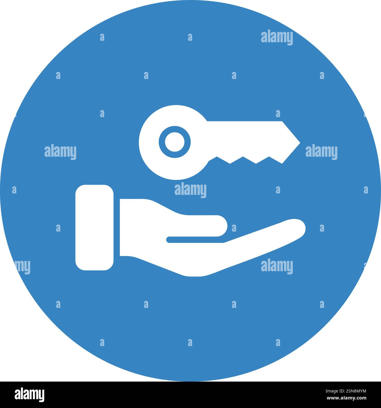 Keys symbol flat design Cut Out Stock Images & Pictures - Alamy
