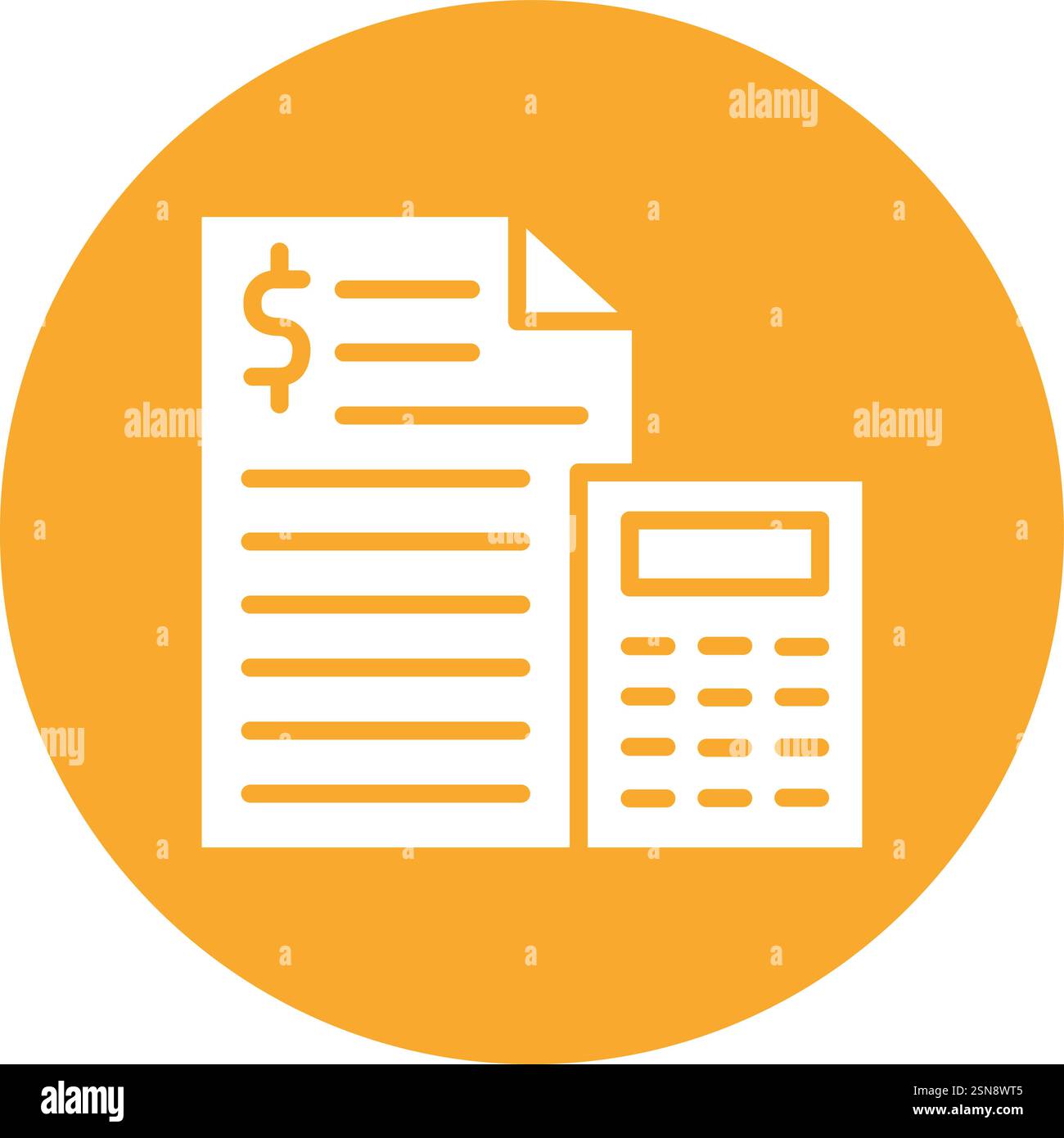 Budget Vector Icon Design Illustration Stock Vector Image & Art - Alamy