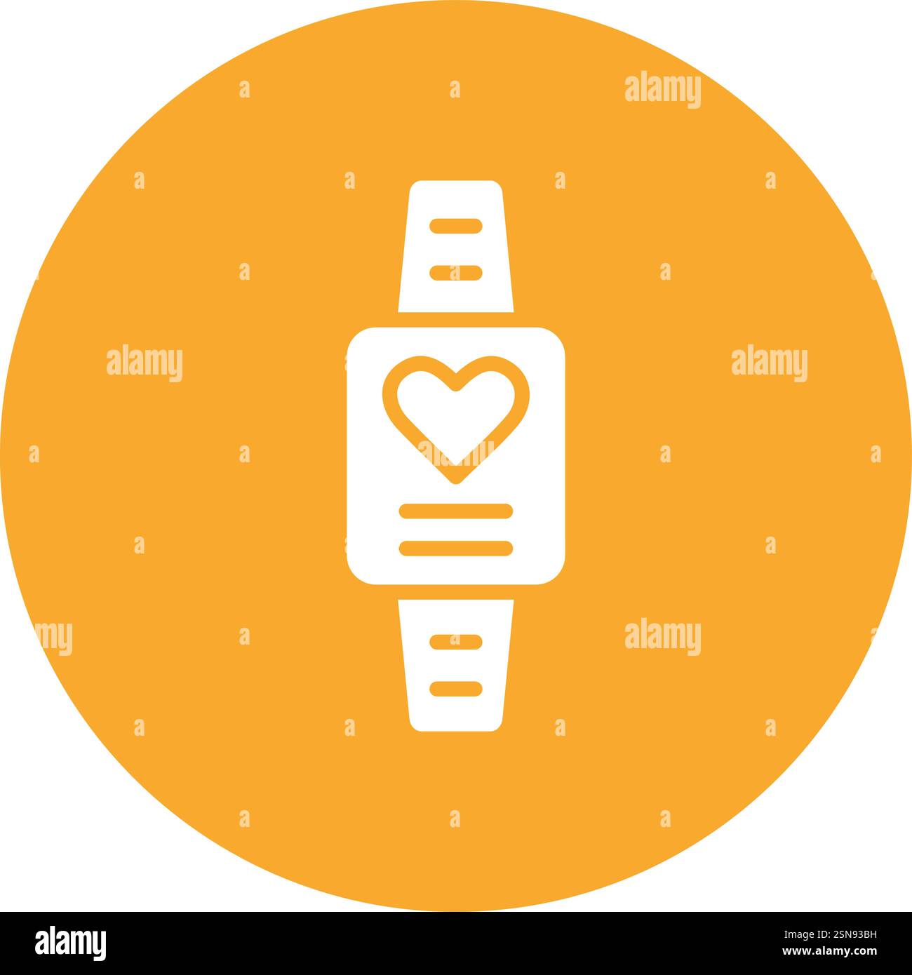 Smart Watch Vector Icon Design Illustration Stock Vector
