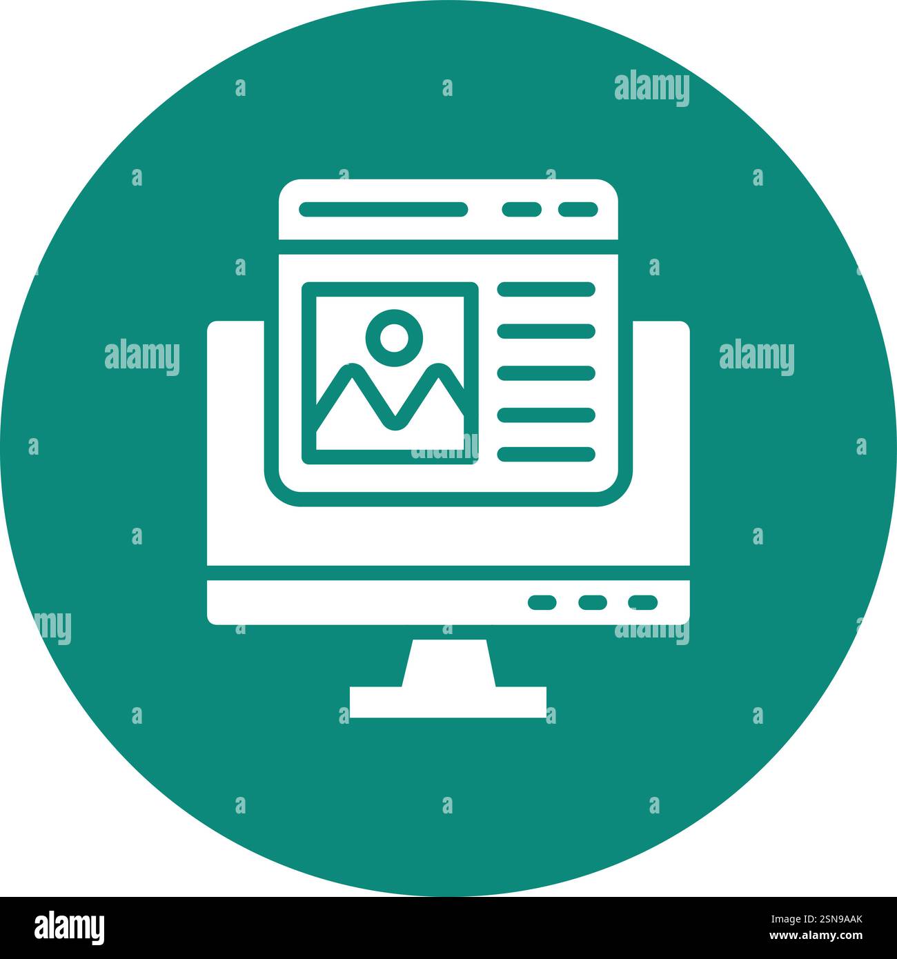 Logo mockup design Stock Vector Images - Alamy