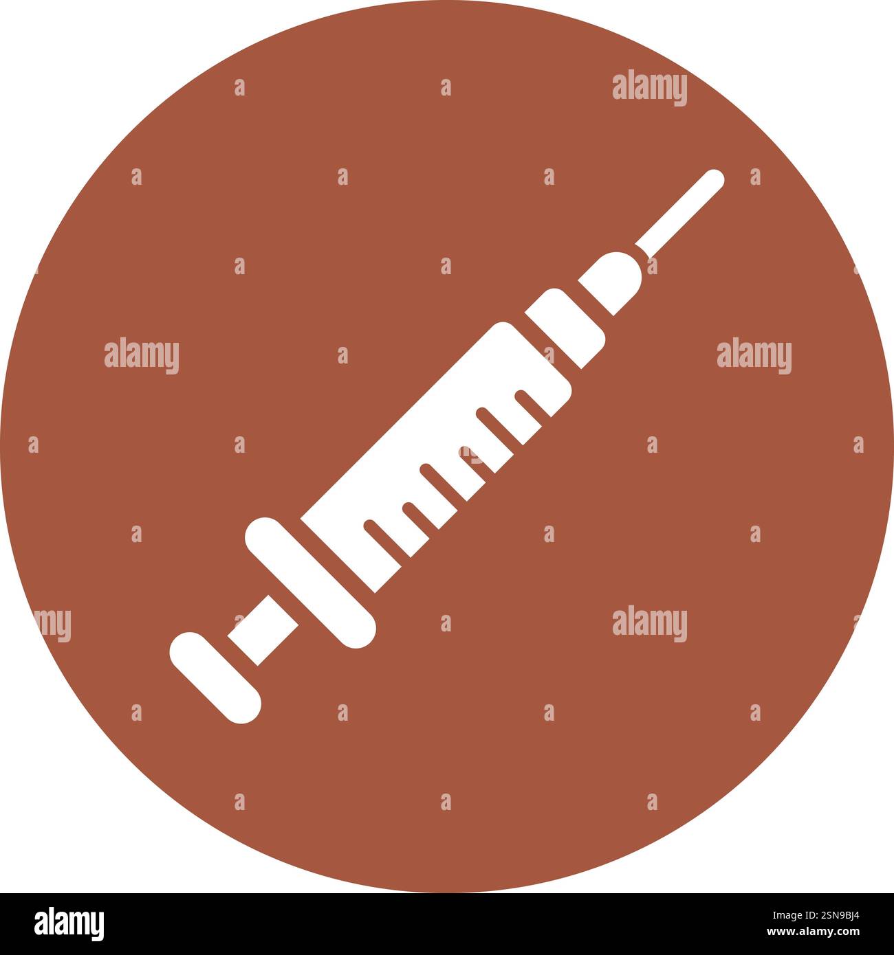 Syringe Vector Icon Design Illustration Stock Vector