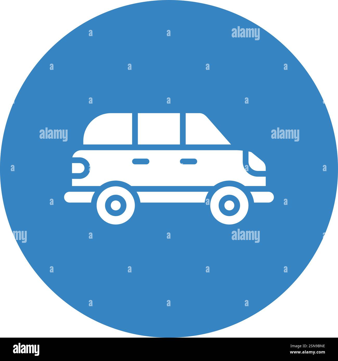 Automobile Vector Icon Design Illustration Stock Vector