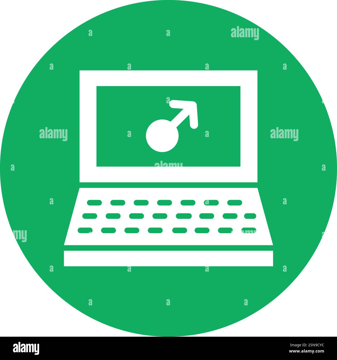Male Vector Icon Design Illustration Stock Vector