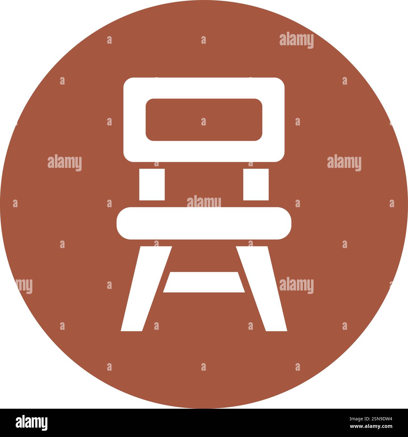 Chair Vector Icon Design Illustration Stock Vector