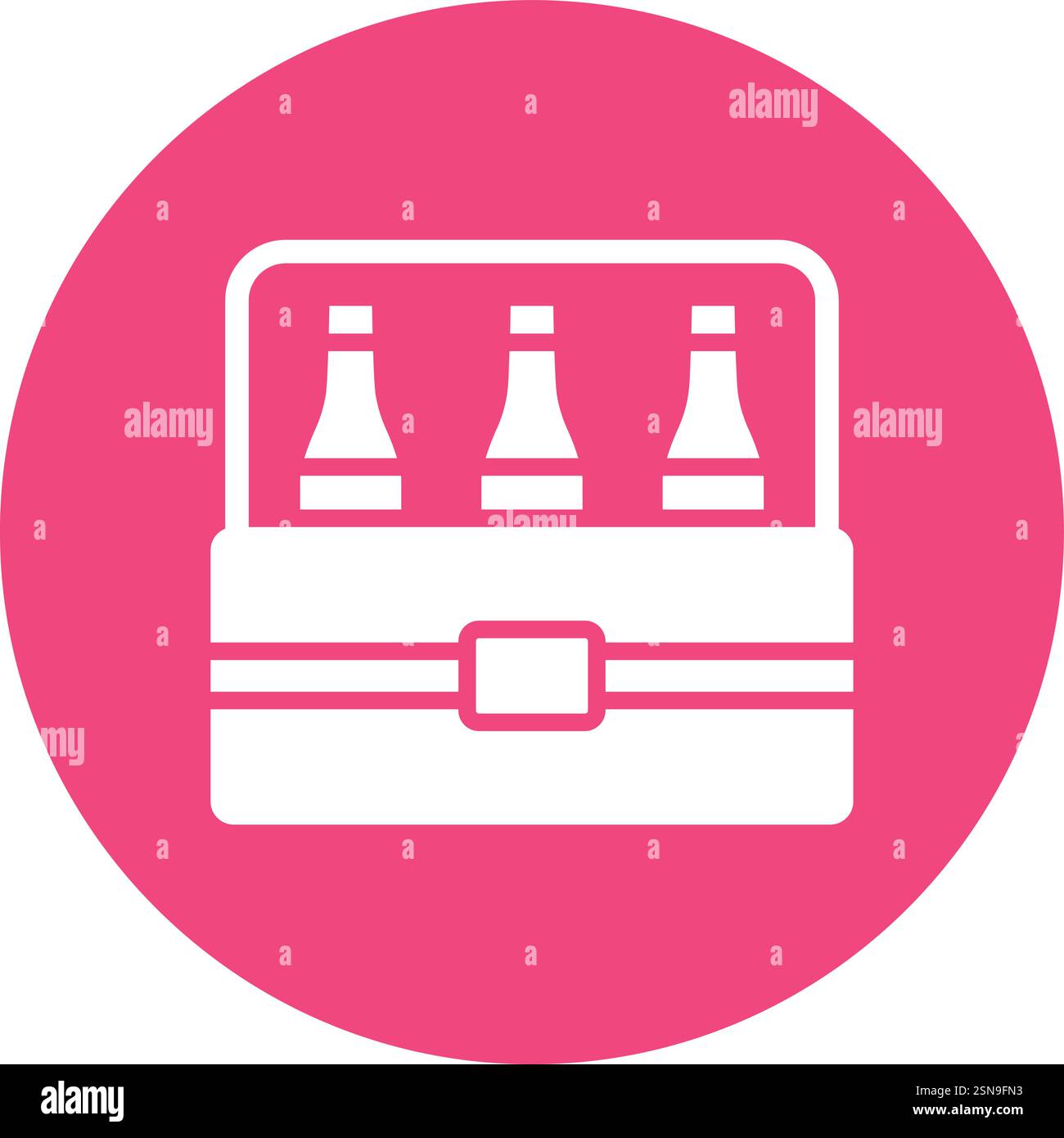 Beer Box Vector Icon Design Illustration Stock Vector