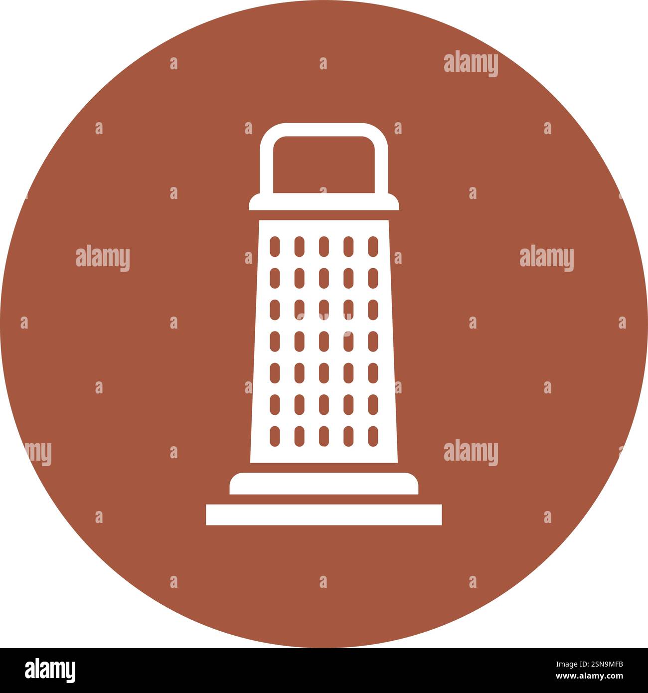 Cheese Grater Vector Icon Design Illustration Stock Vector