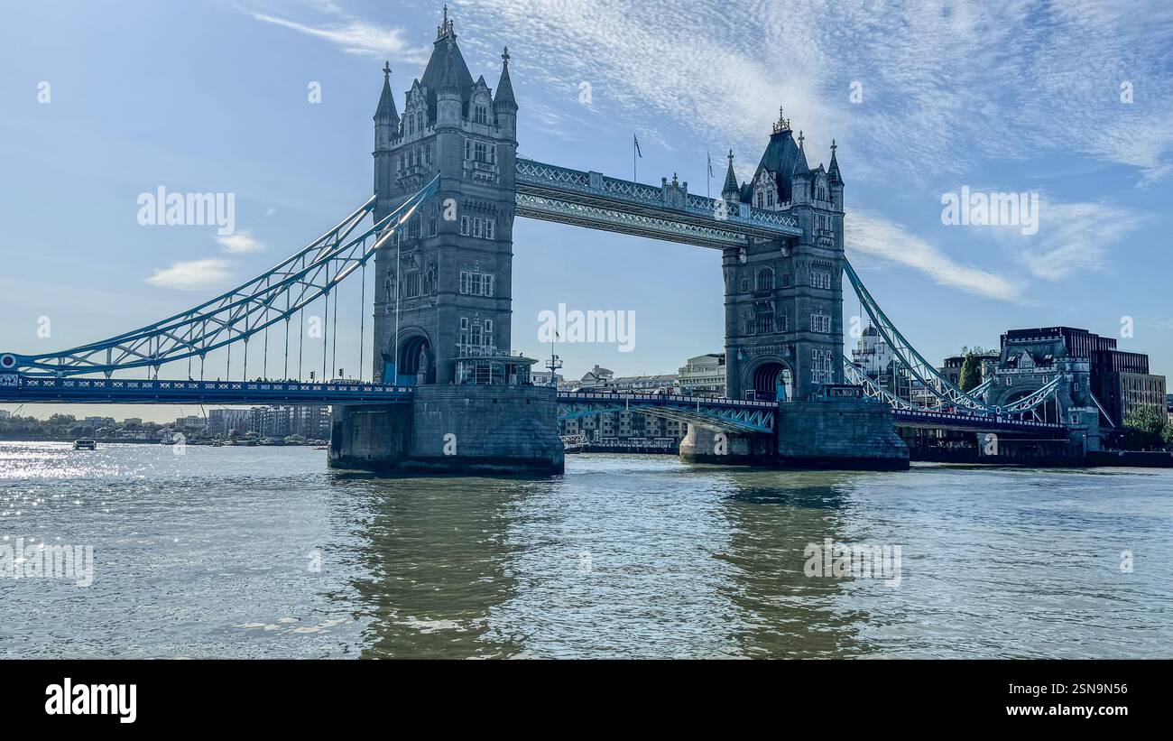 Tower Bridge London - Smartphone Captured Stock Image