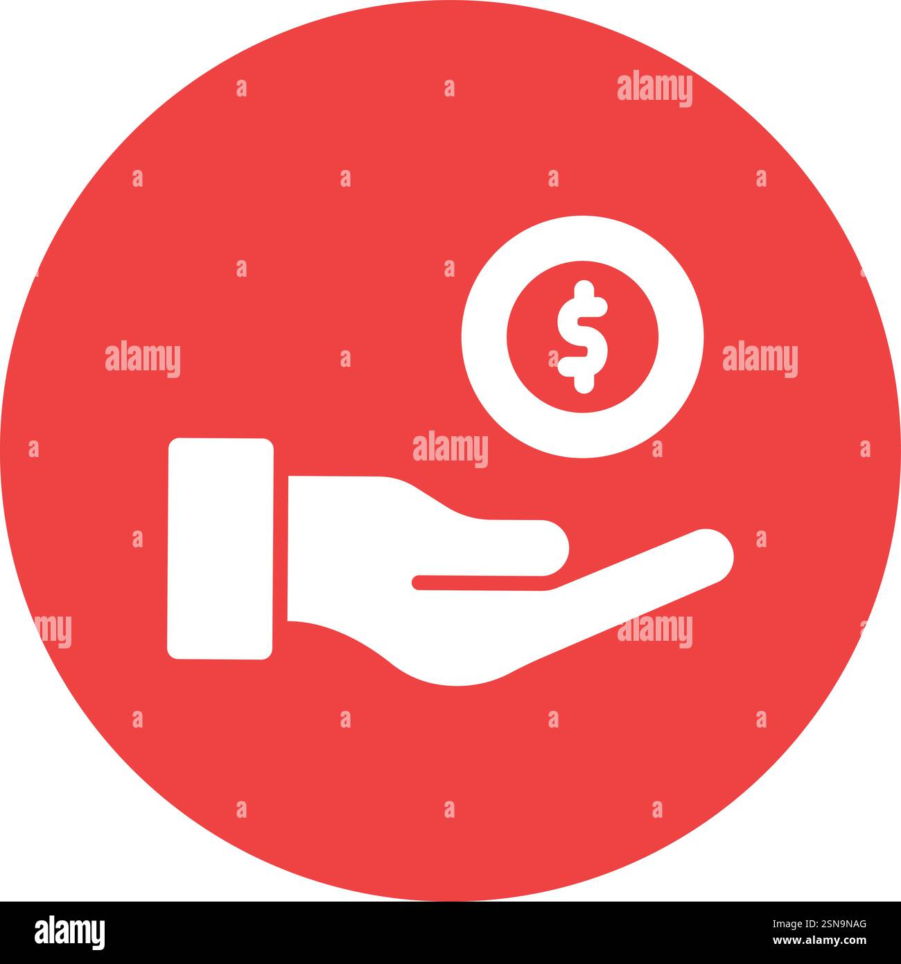 Bonus Vector Icon Design Illustration Stock Vector