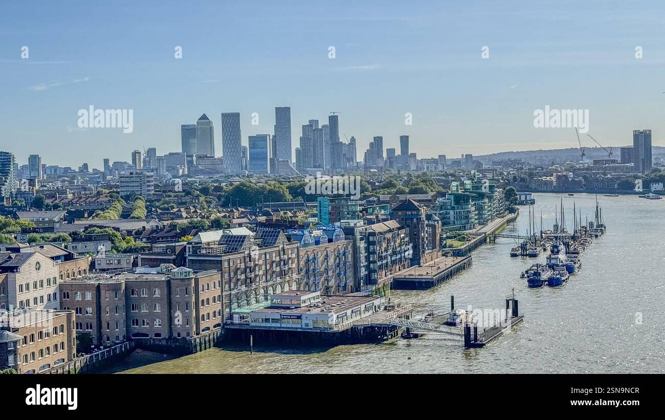 London View - Smartphone Captured Stock Image