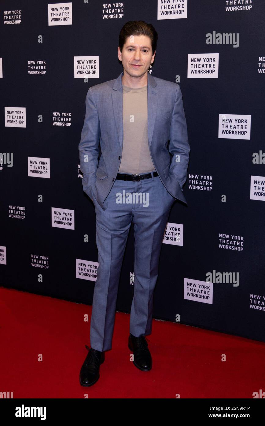 Michael Zegan at arrivals for New York Theatre Workshop s 2025 Gala ...