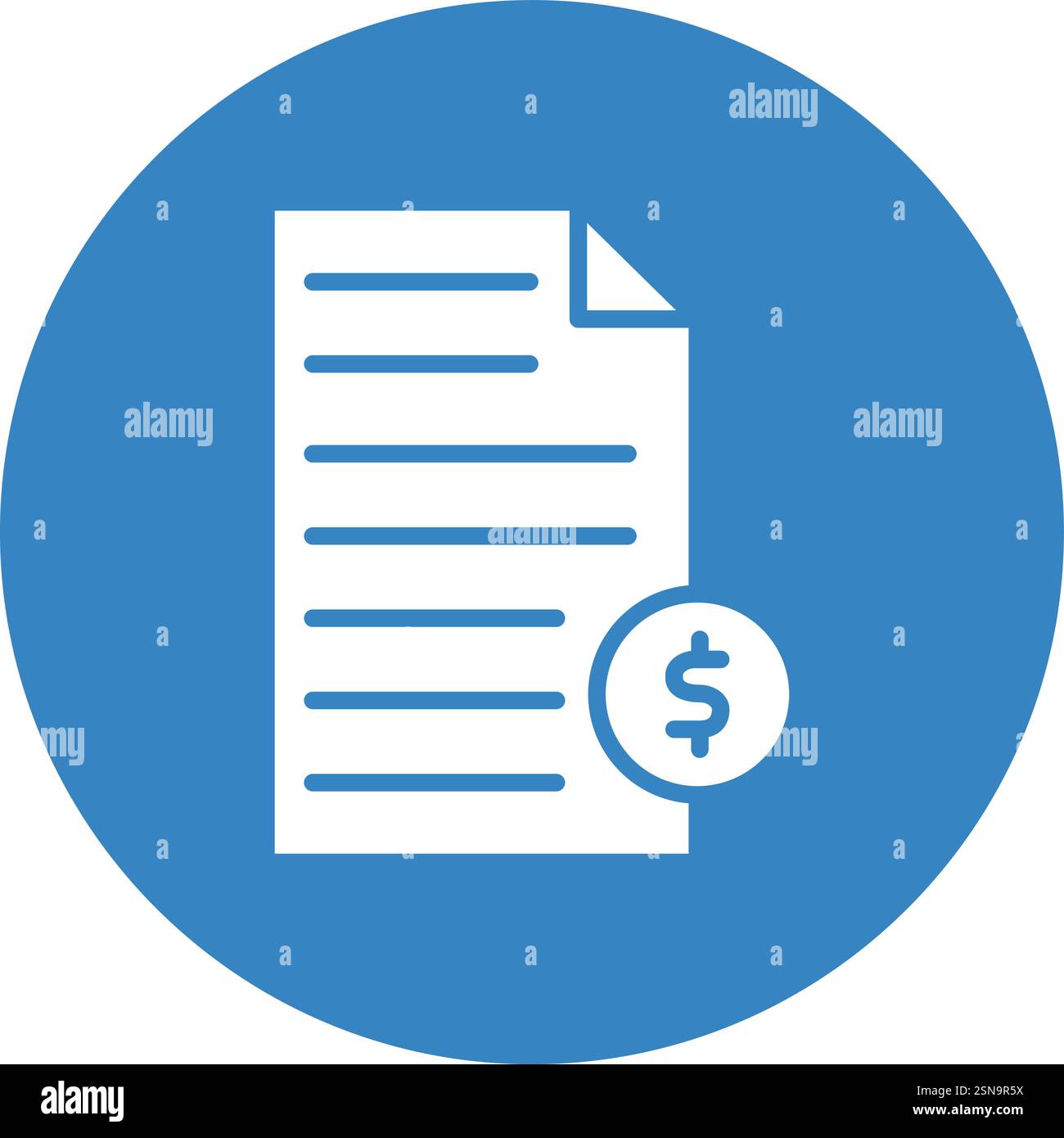 Financial Vector Icon Design Illustration Stock Vector