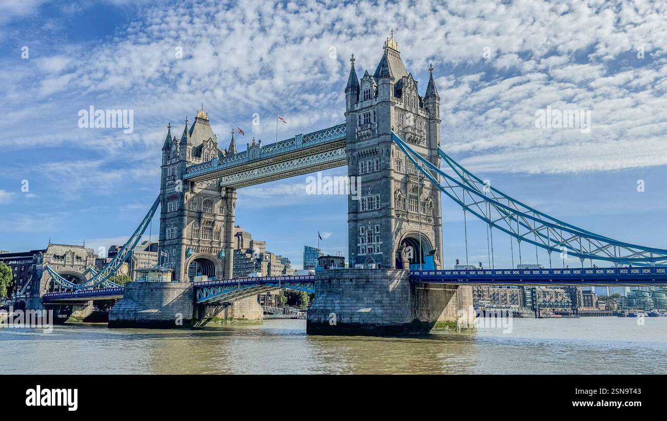 Tower Bridge London - Smartphone Captured Stock Image