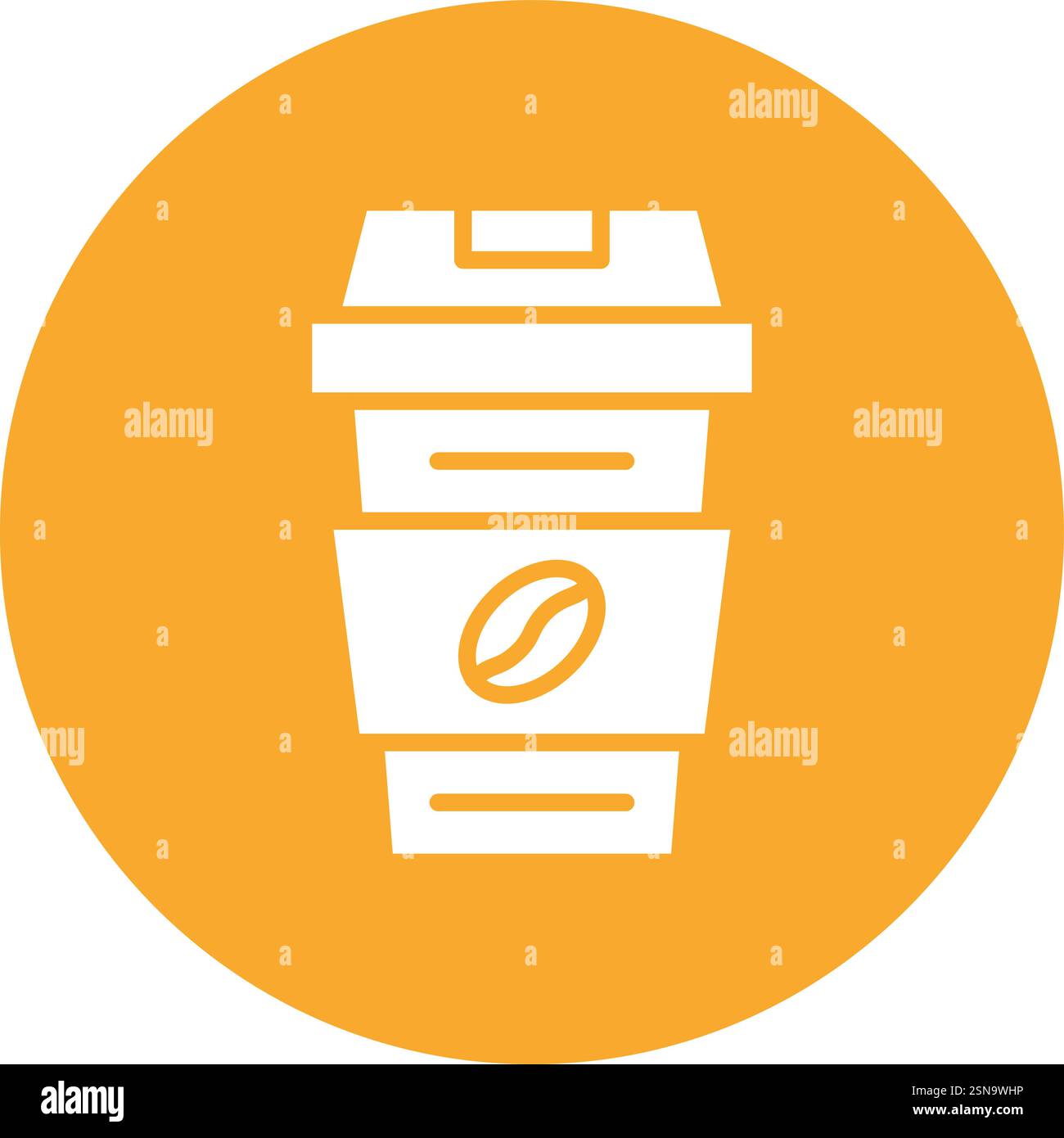 Coffee Vector Icon Design Illustration Stock Vector