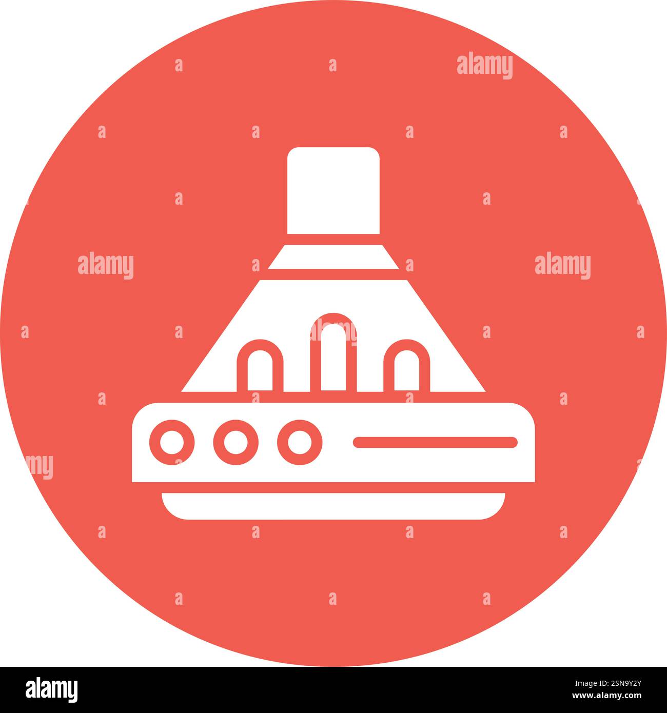 Extractor Vector Icon Design Illustration Stock Vector