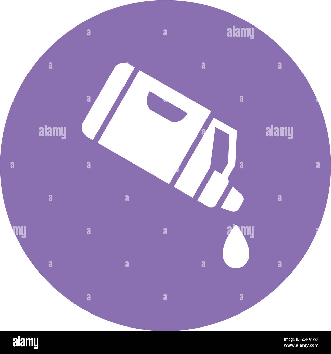 Engine oil Vector Icon Design Illustration Stock Vector