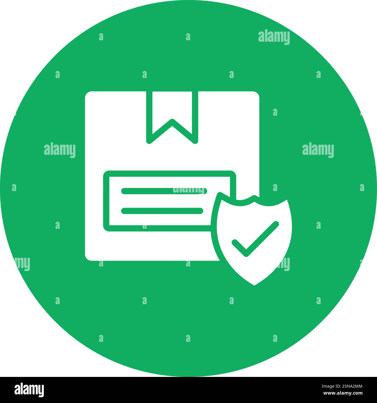 Package Protection Vector Icon Design Illustration Stock Vector