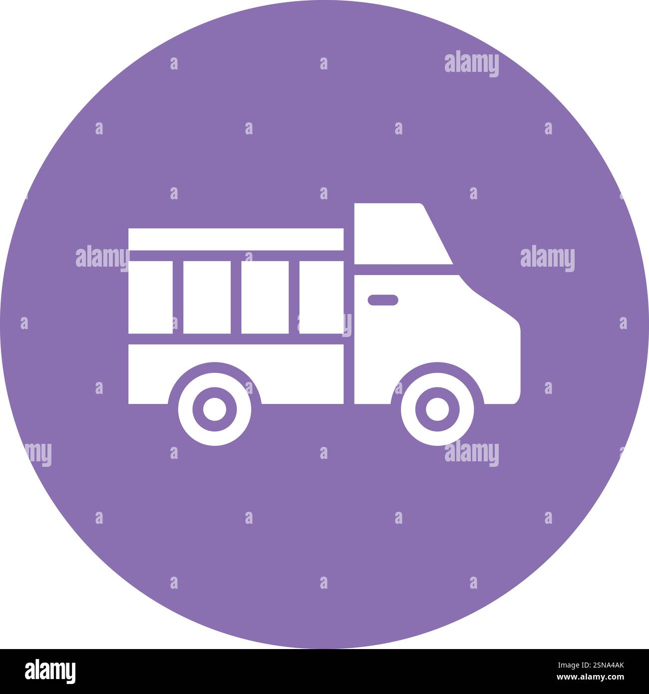 Pickup Truck Vector Icon Design Illustration Stock Vector