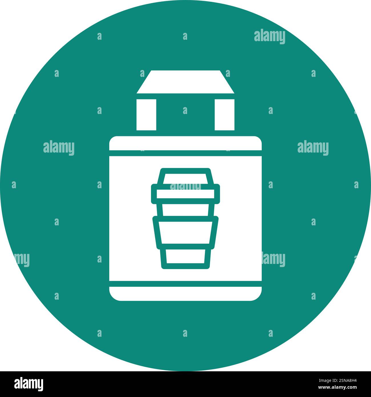 Take Away Vector Icon Design Illustration Stock Vector