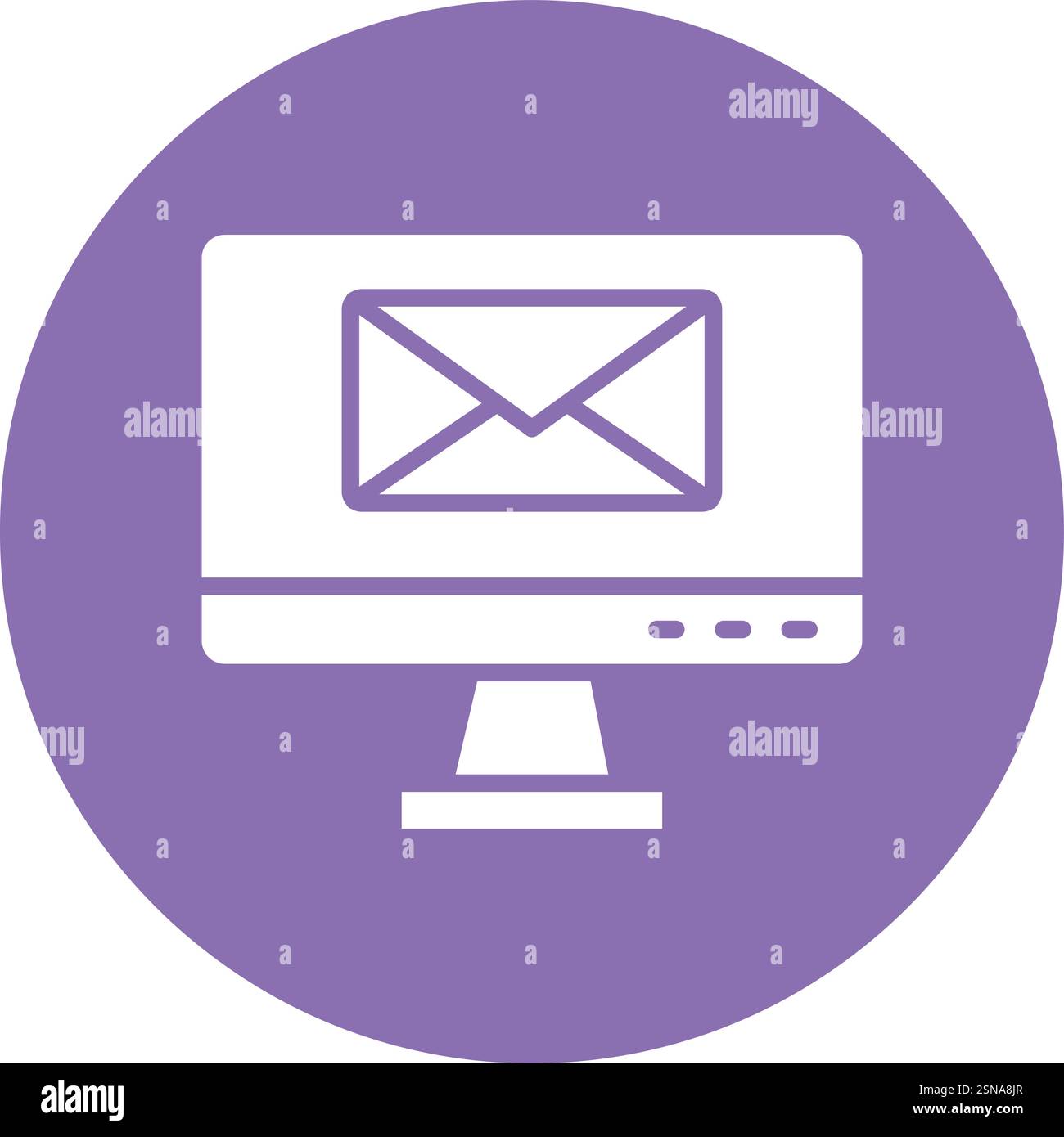 Email Vector Icon Design Illustration Stock Vector