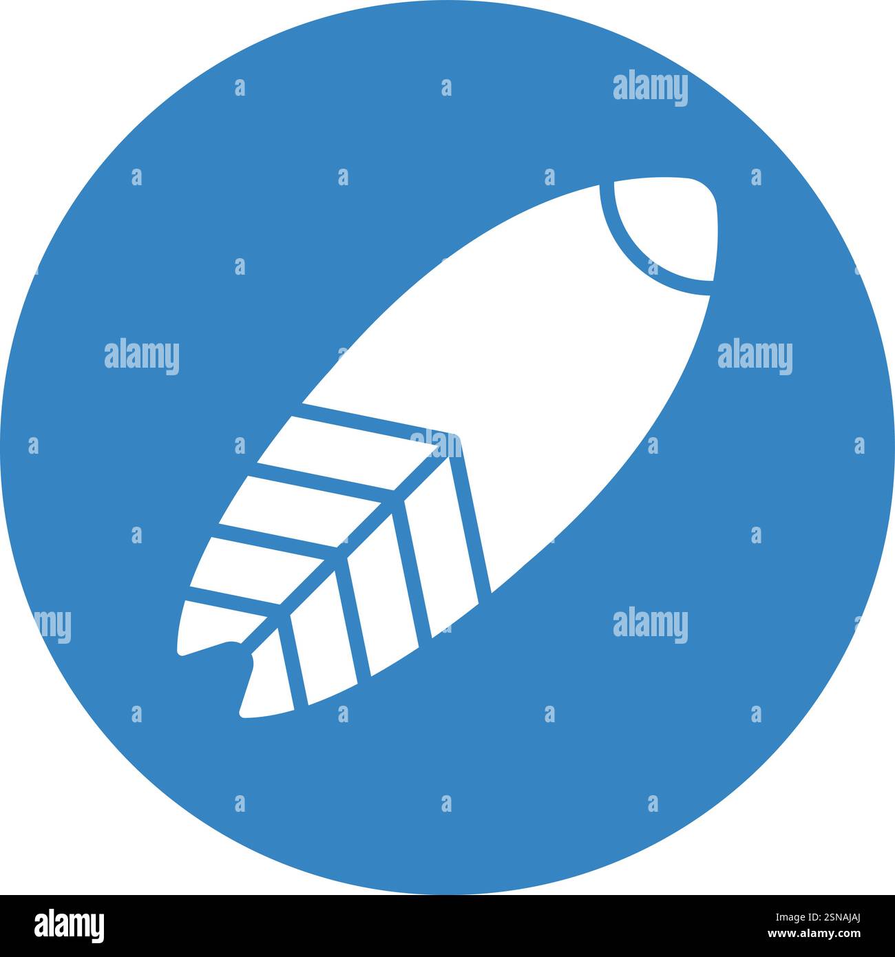 Surfing Board Vector Icon Design Illustration Stock Vector