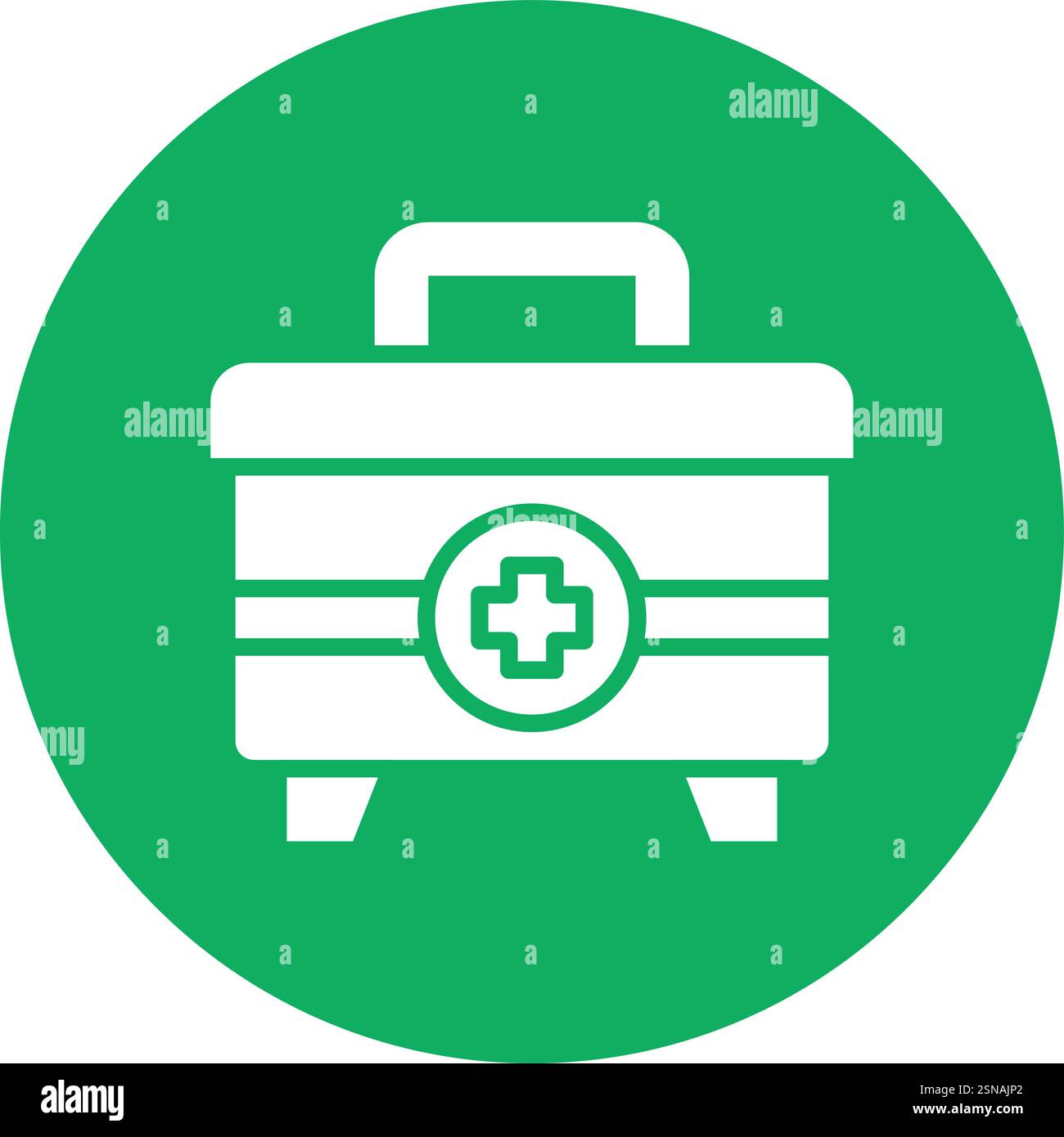 Medical Box Vector Icon Design Illustration Stock Vector