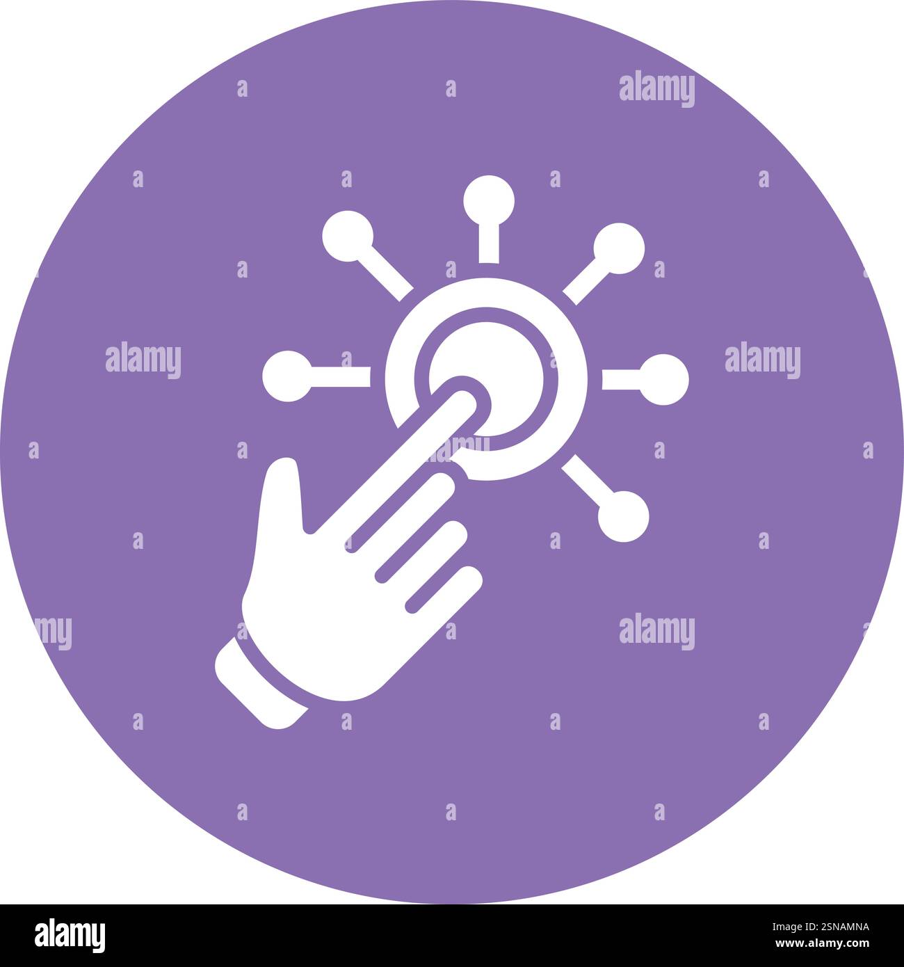 Interaction Vector Icon Design Illustration Stock Vector