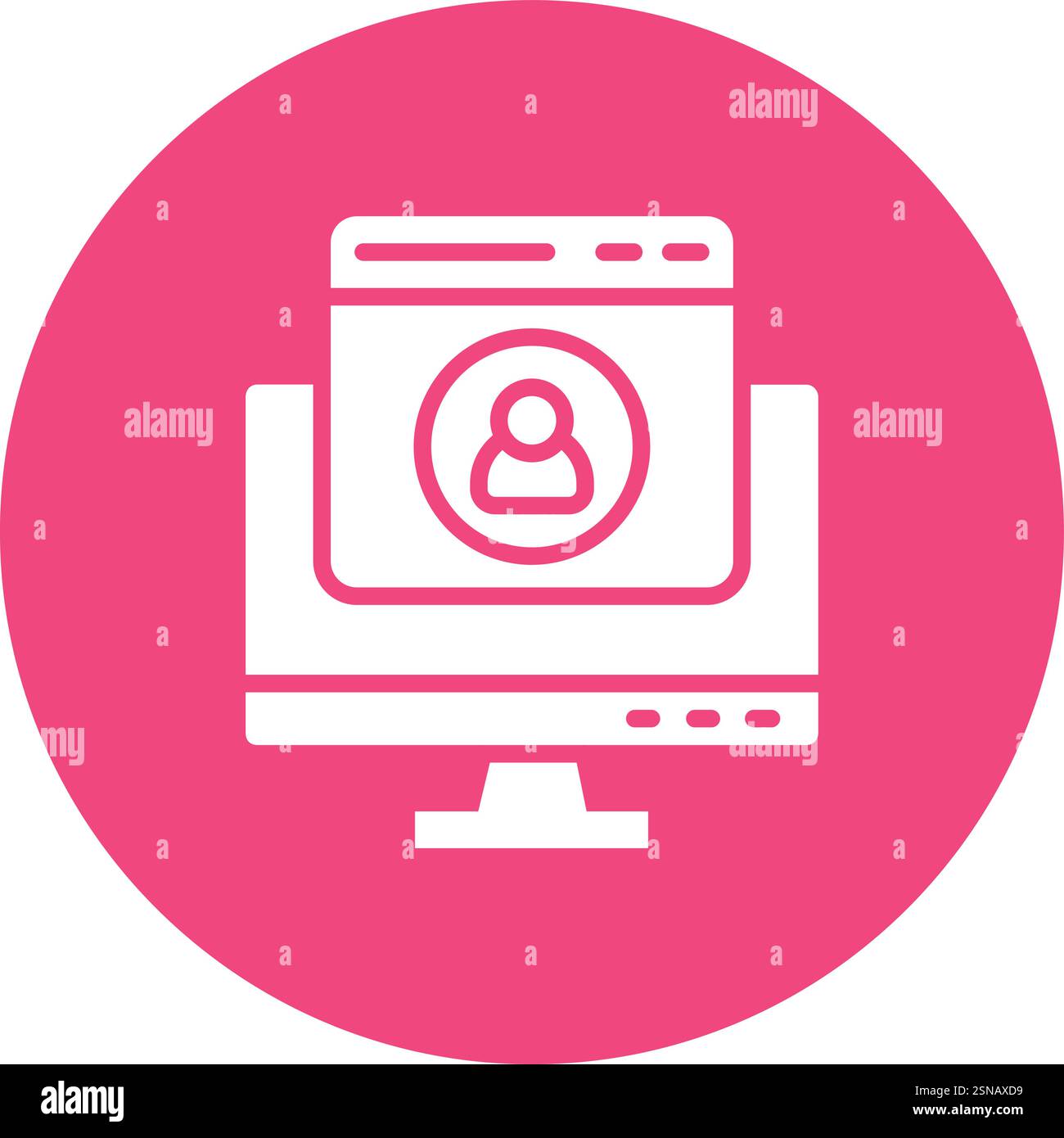 User Vector Icon Design Illustration Stock Vector