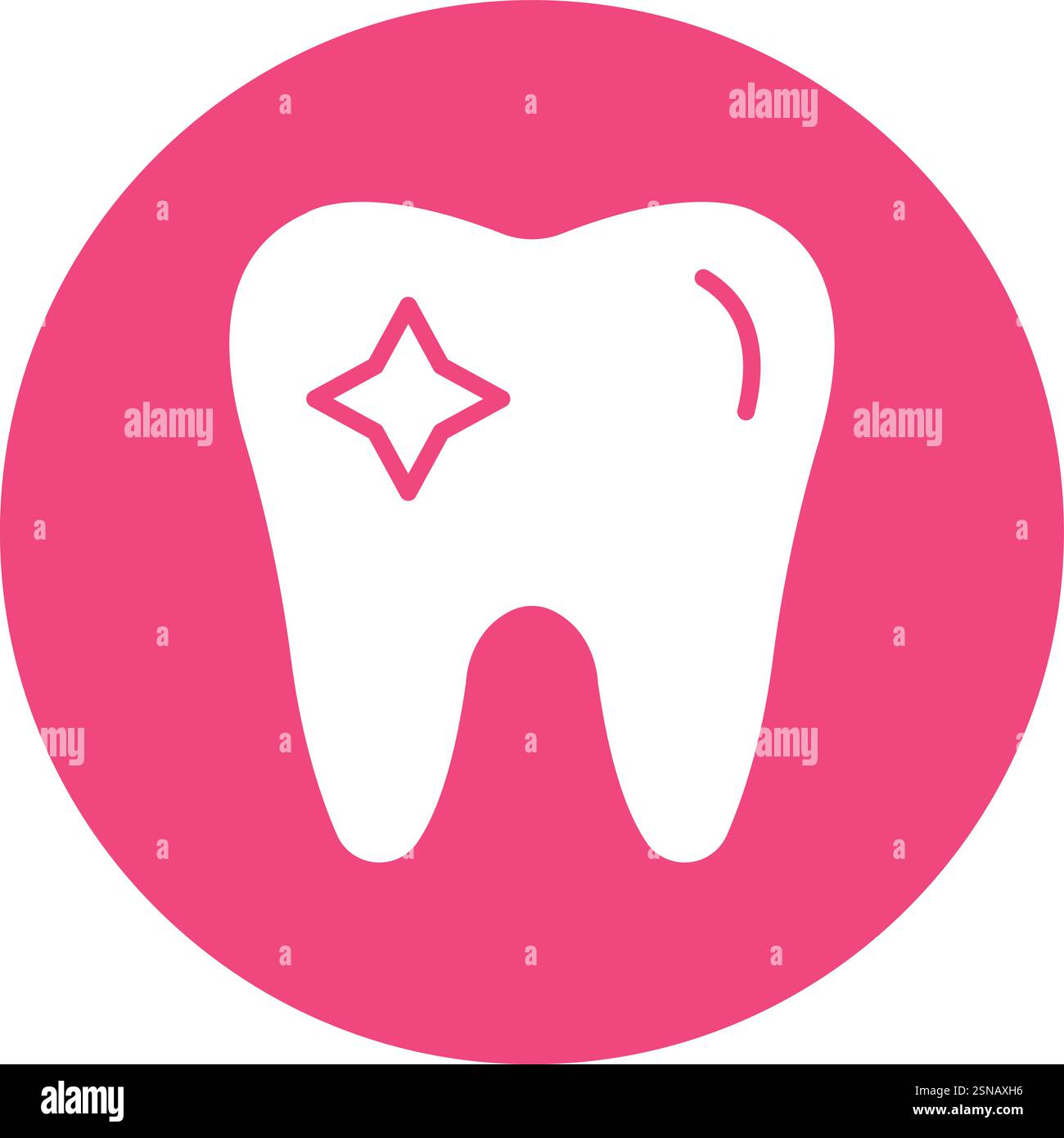 Dental Cleaning Vector Icon Design Illustration Stock Vector