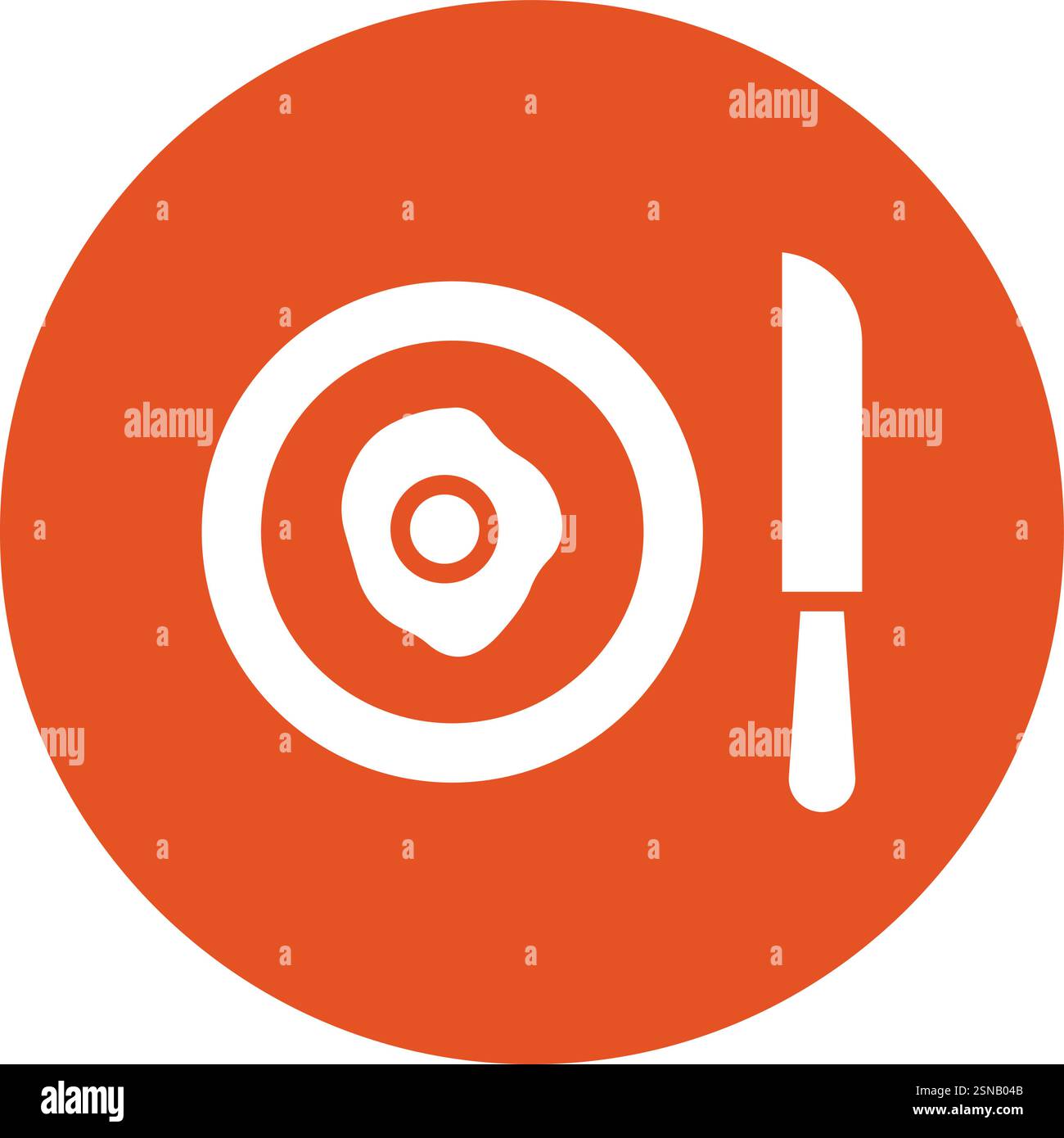 Breakfast Vector Icon Design Illustration Stock Vector