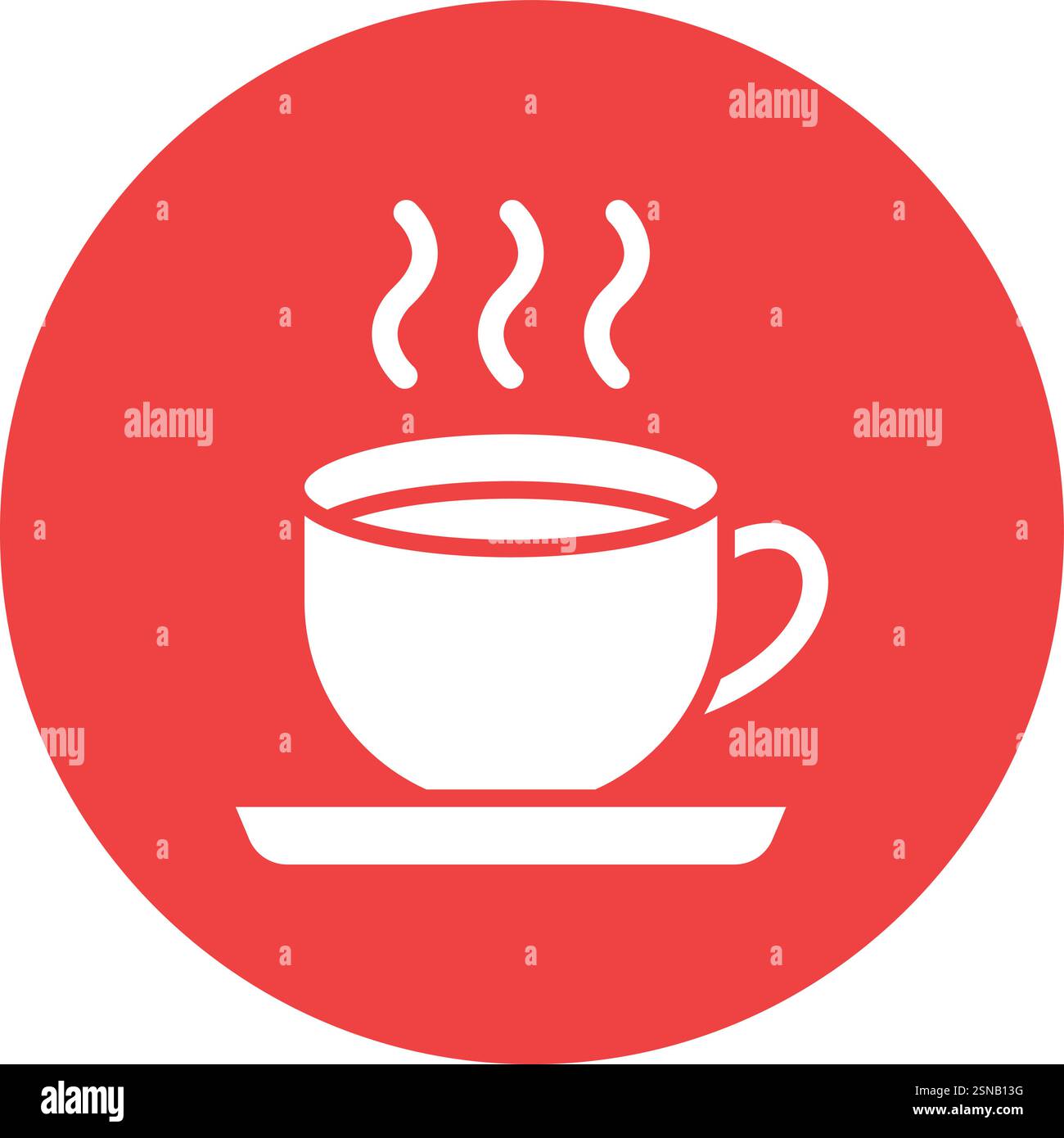 Cups Vector Icon Design Illustration Stock Vector