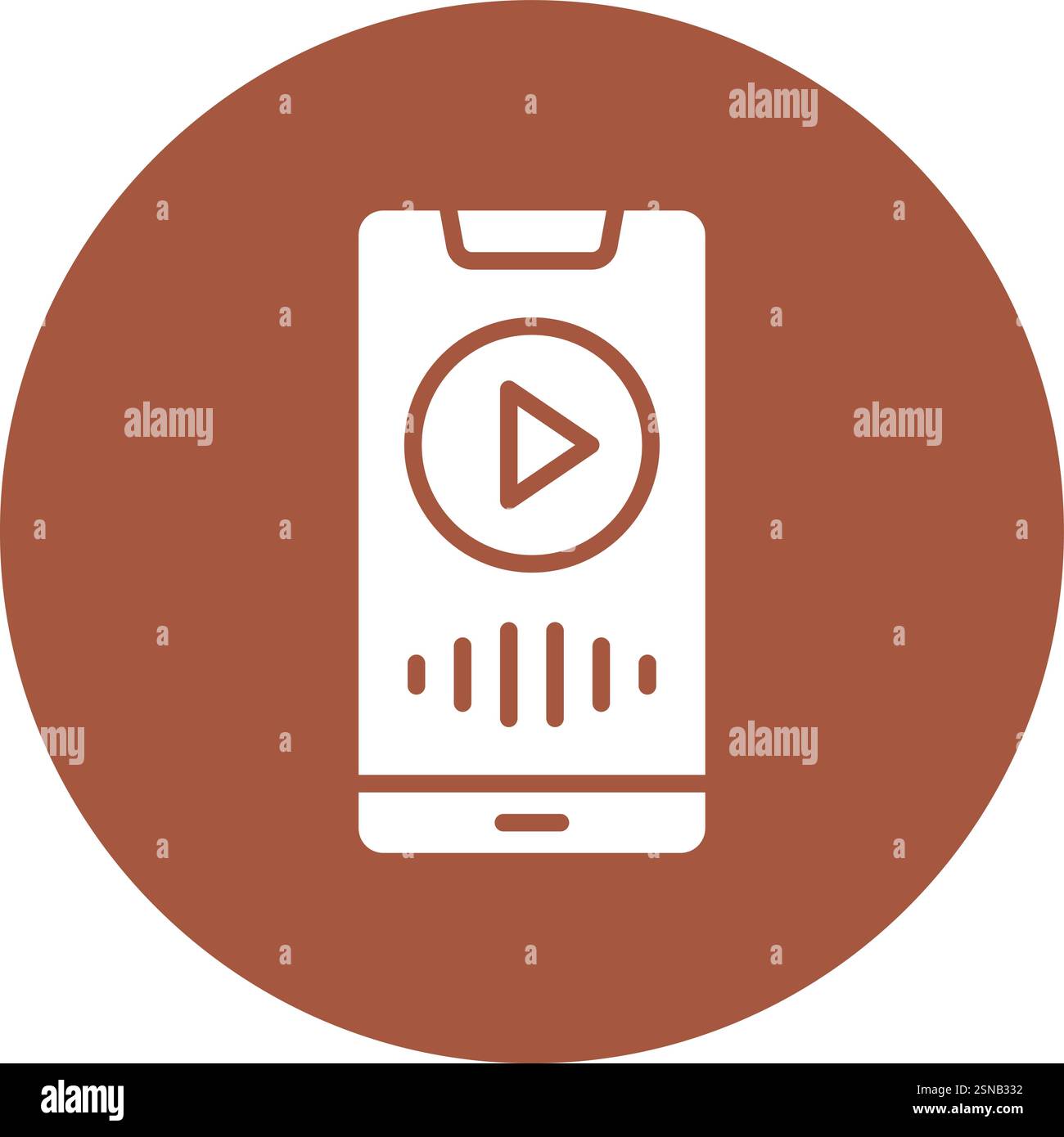 Music App Vector Icon Design Illustration Stock Vector