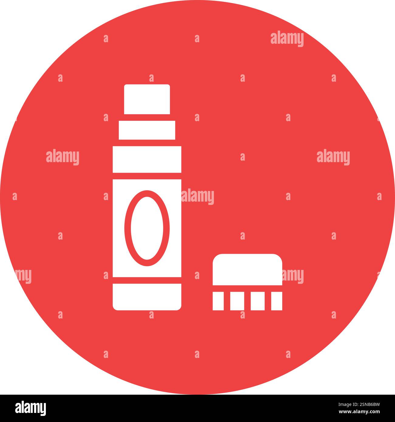 Glue Vector Icon Design Illustration Stock Vector