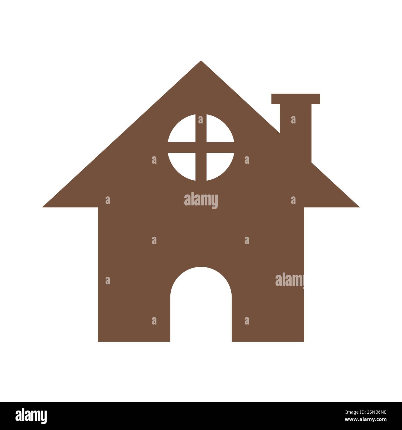 classic house icon logo design template Stock Vector