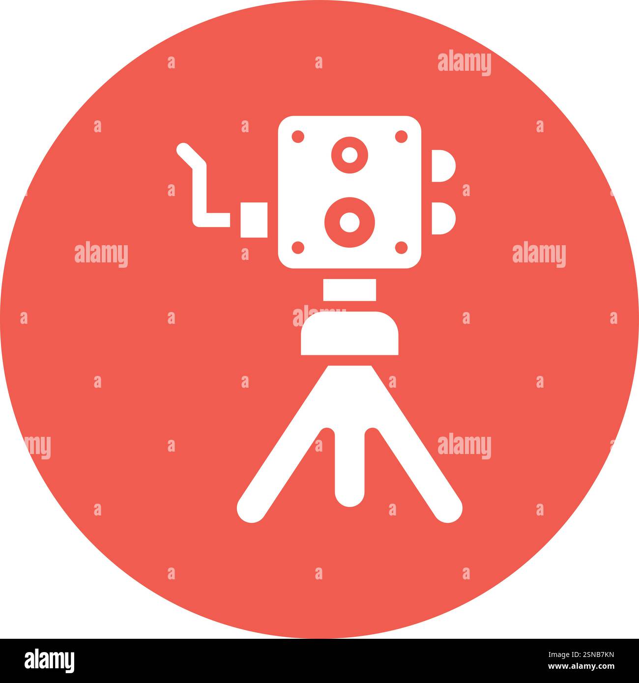 Old camera Vector Icon Design Illustration Stock Vector