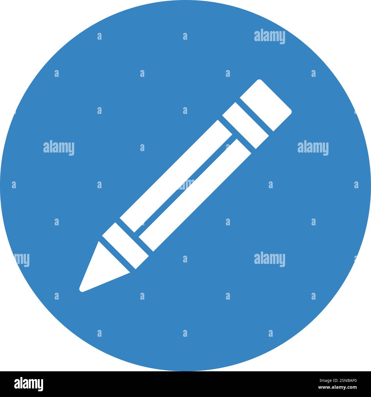 Pencil Vector Icon Design Illustration Stock Vector
