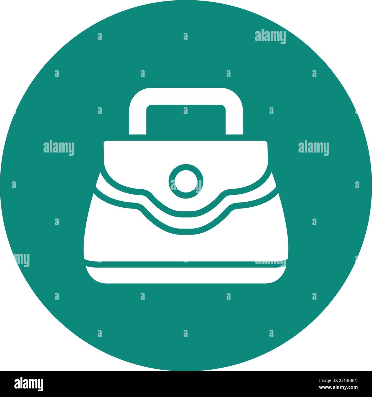 Bag Vector Icon Design Illustration Stock Vector