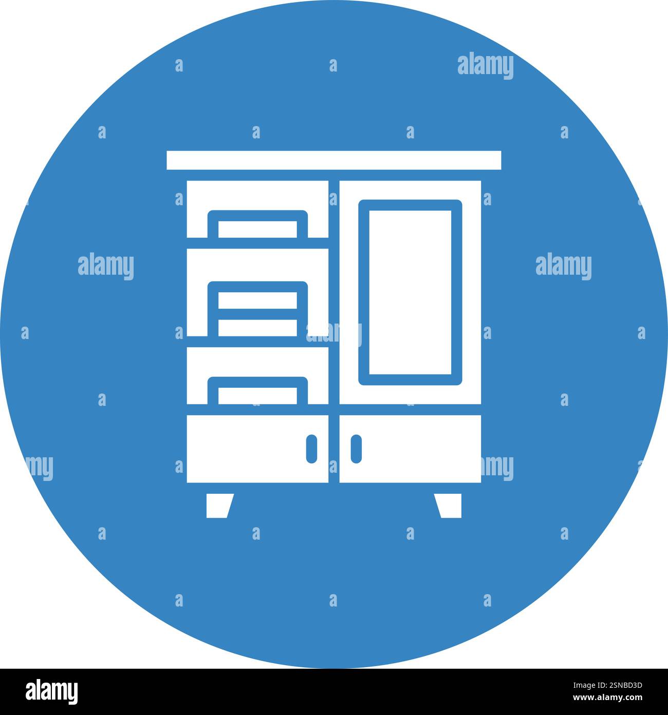 Dressing Room Vector Icon Design Illustration Stock Vector