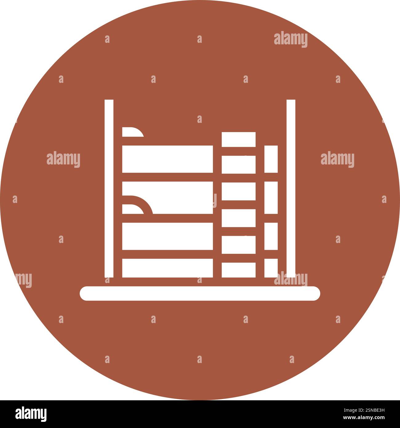 Bunk Bed Vector Icon Design Illustration Stock Vector