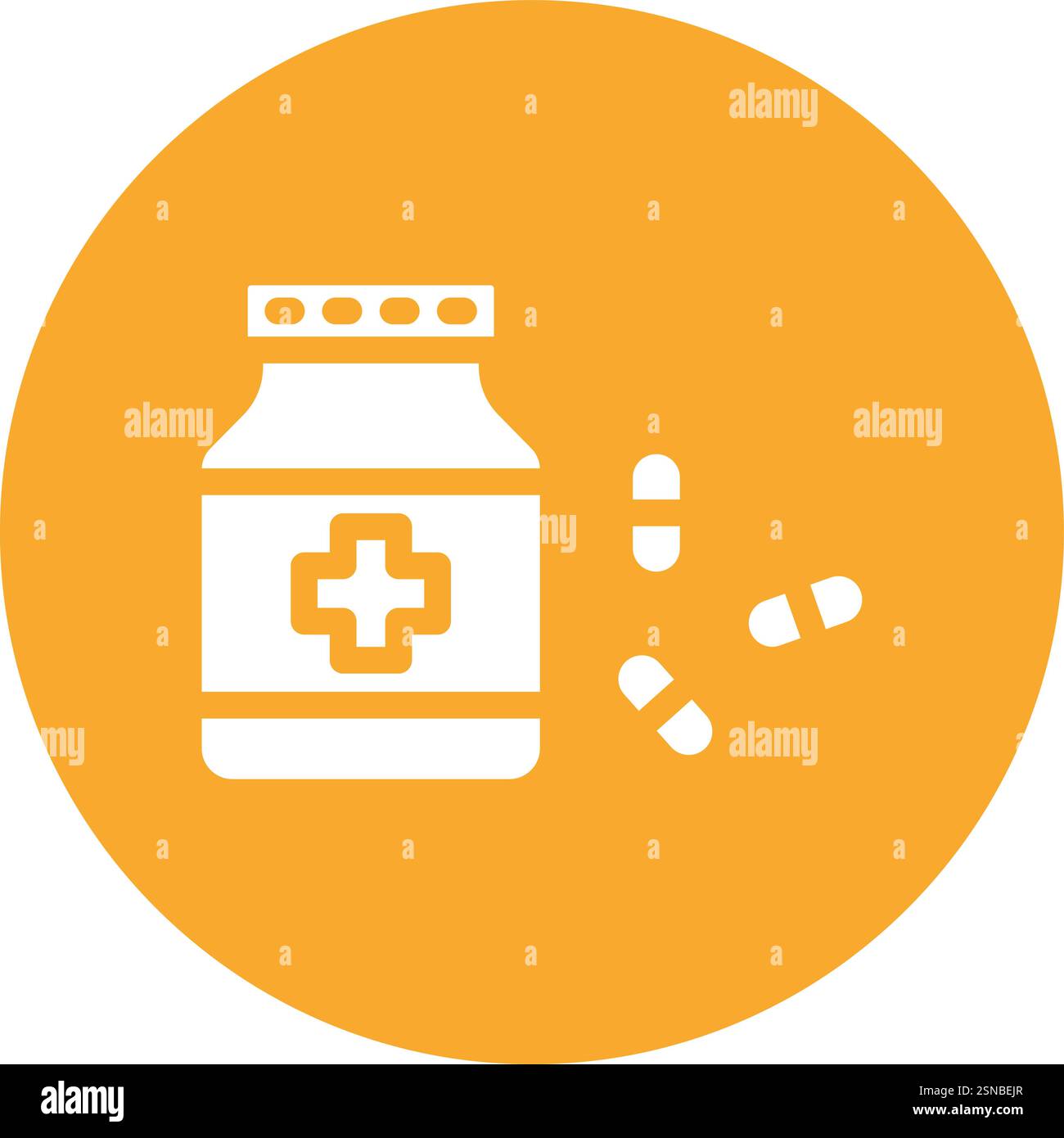 Sleeping Pills Vector Icon Design Illustration Stock Vector