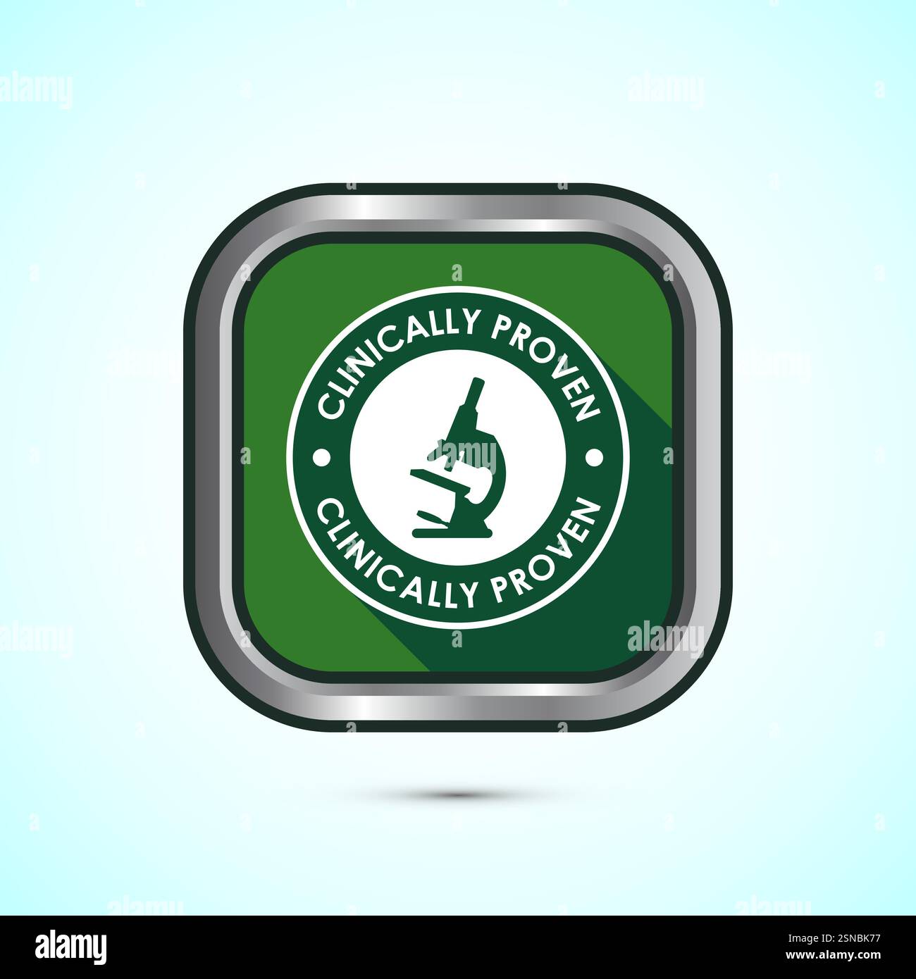 Clinically proven icon design illustration, Clinically tested label ...