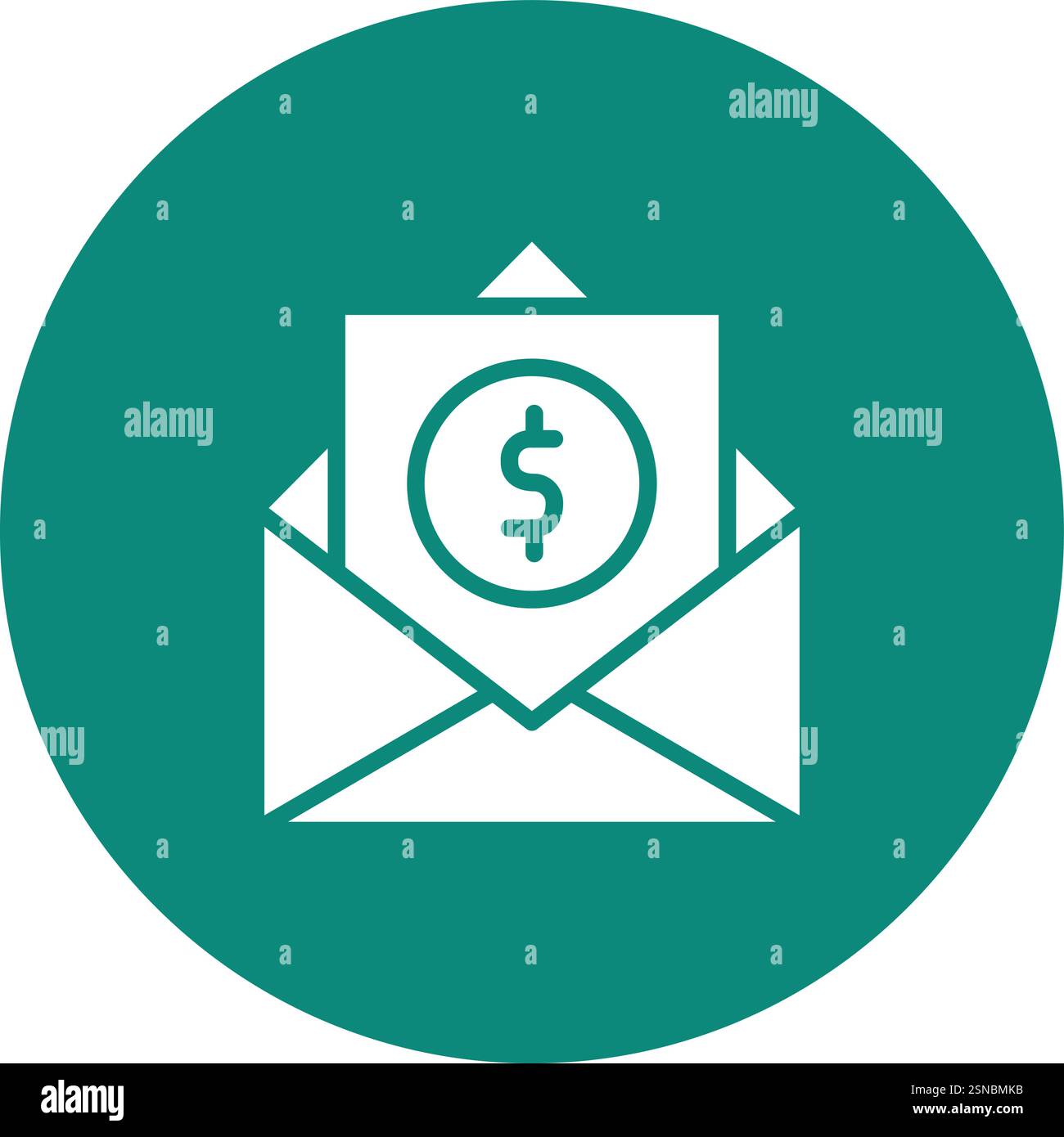 Dollar Vector Icon Design Illustration Stock Vector