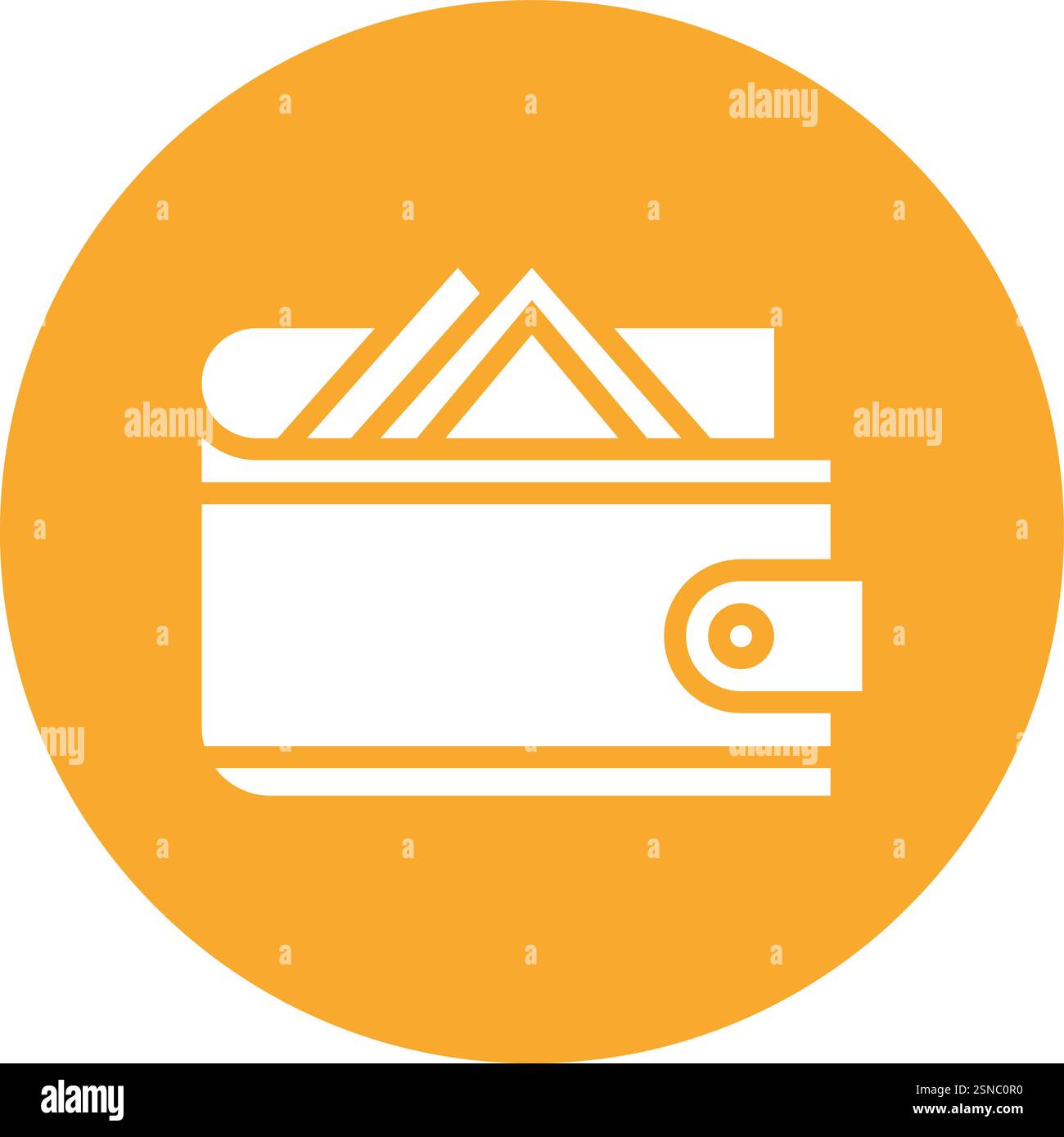 Wallet Vector Icon Design Illustration Stock Vector