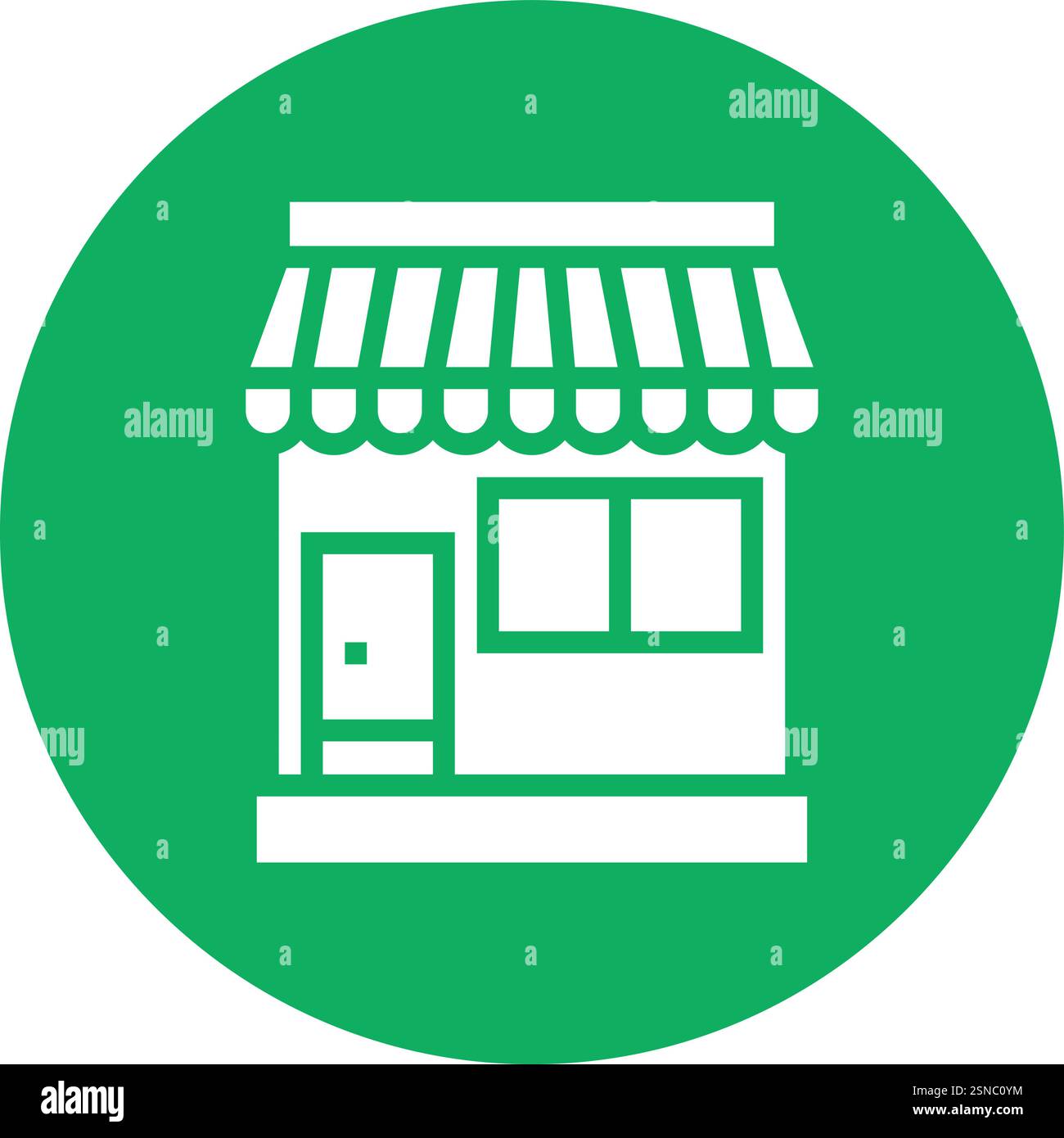 Store Vector Icon Design Illustration Stock Vector