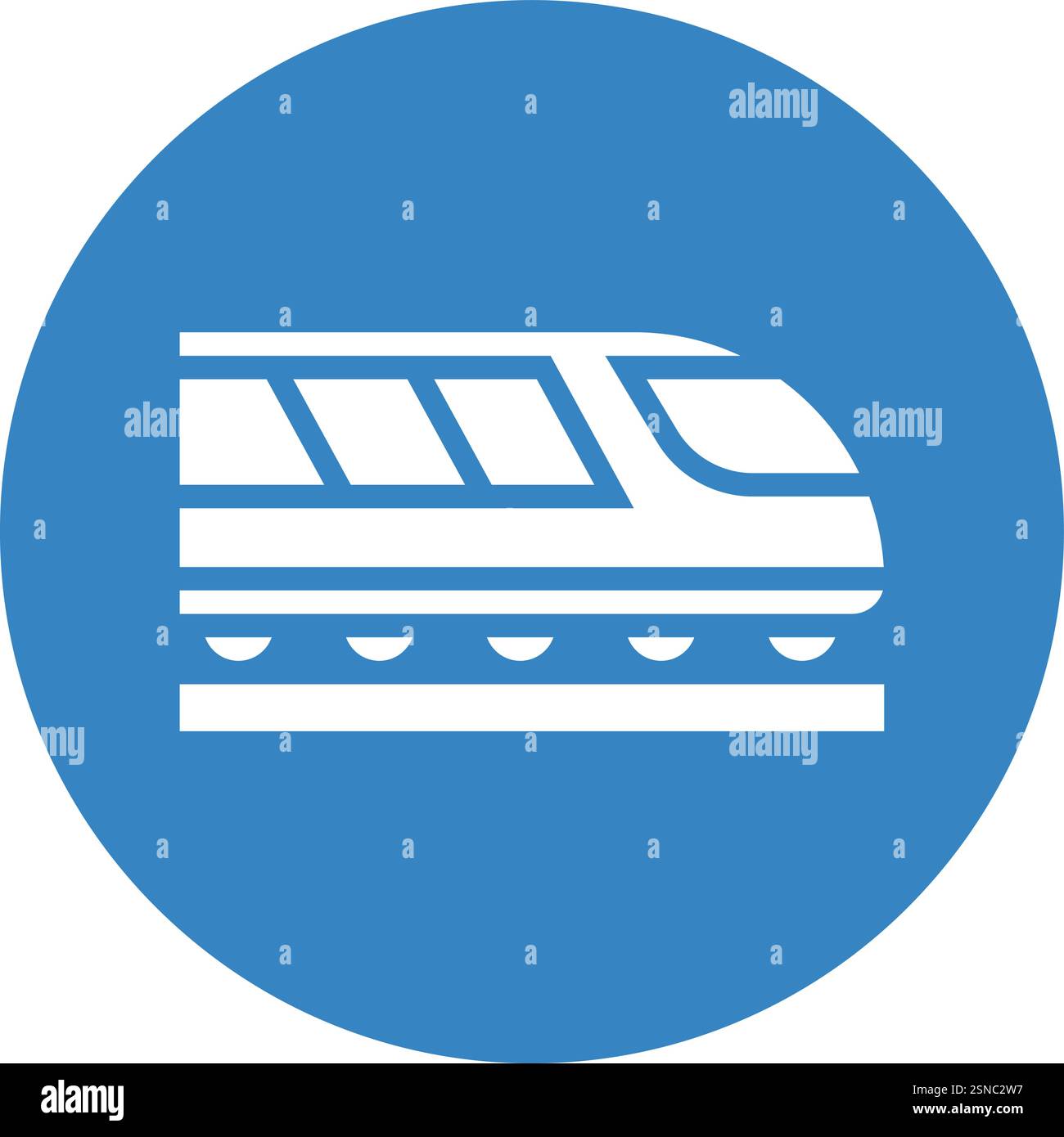 Train Vector Icon Design Illustration Stock Vector