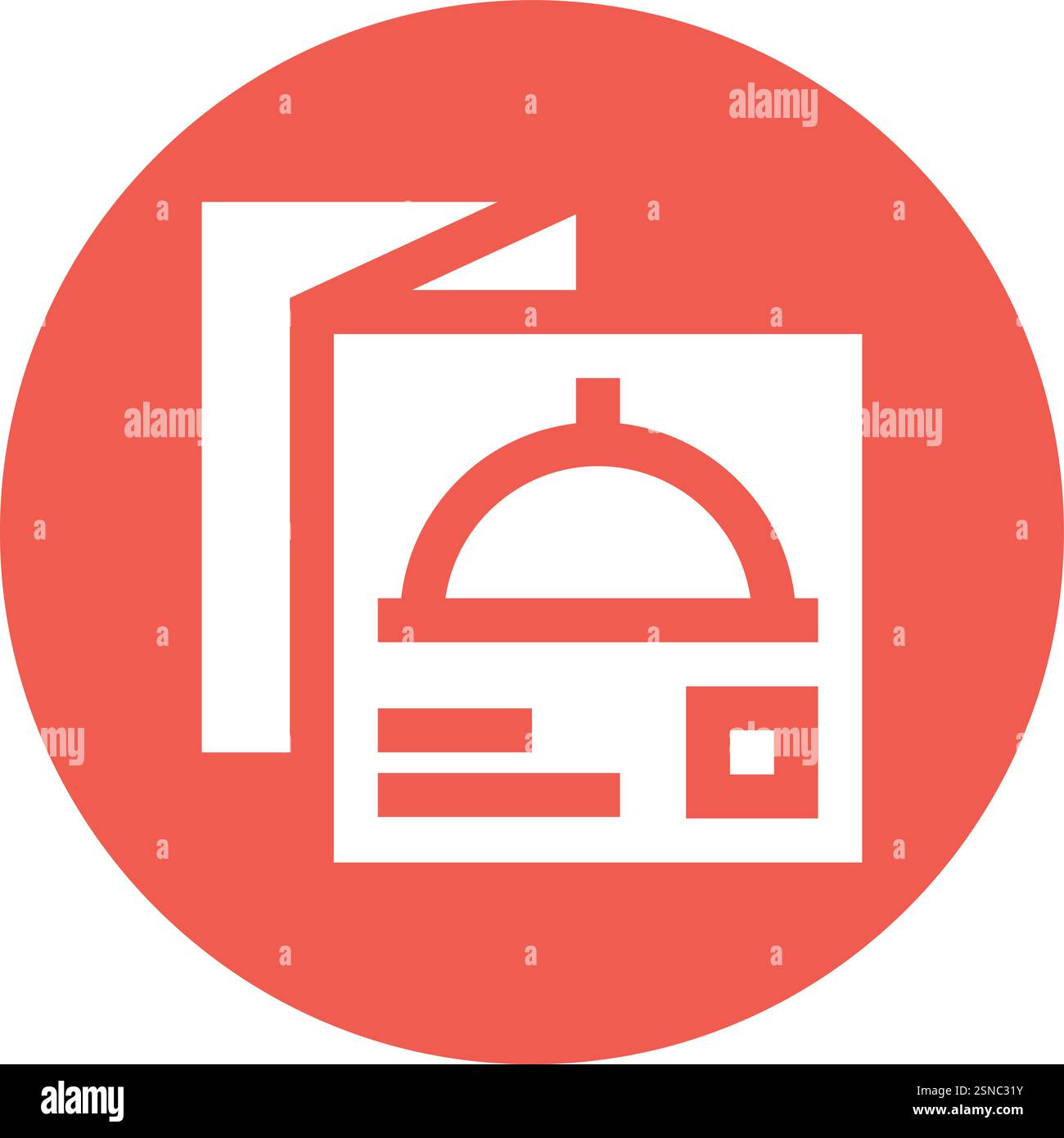 Food Menu Vector Icon Design Illustration Stock Vector