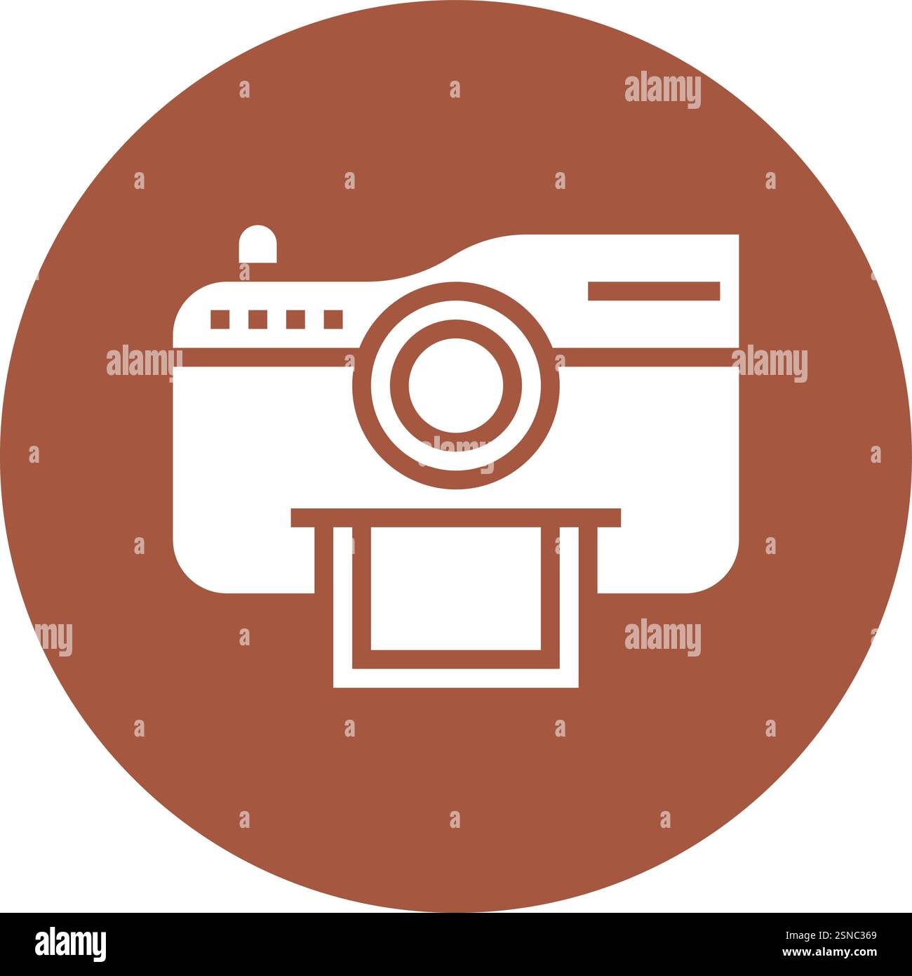 Instant photography Vector Icon Design Illustration Stock Vector
